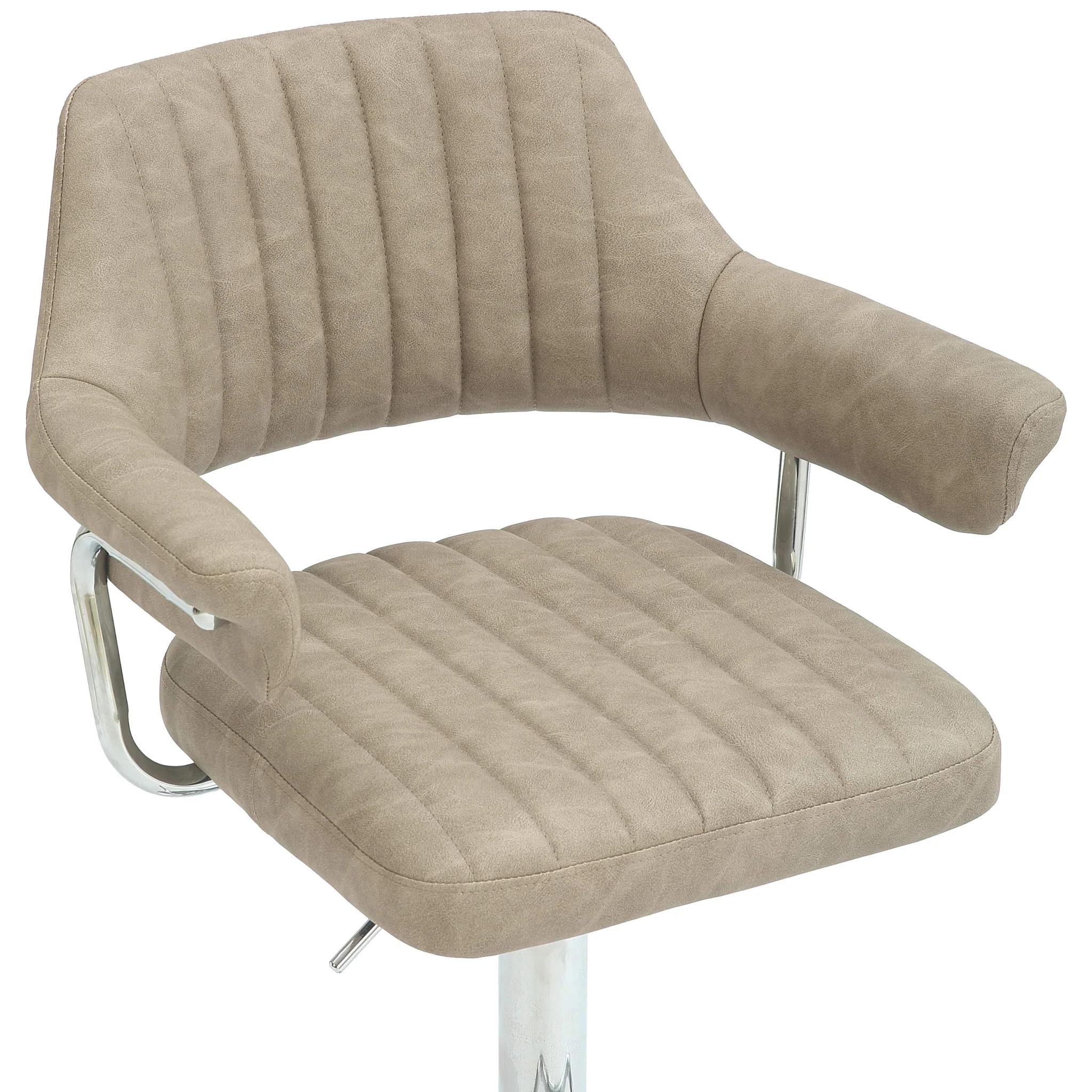 Rhonwen Faux Leather Bar Stool - Image 4