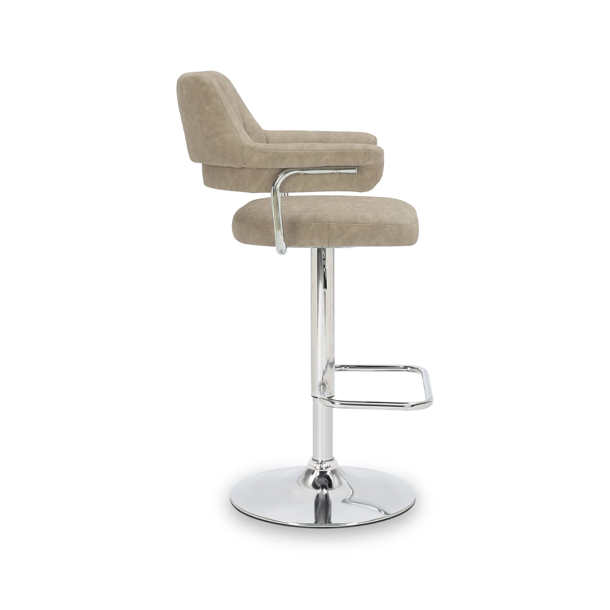Rhonwen Faux Leather Bar Stool - Image 5