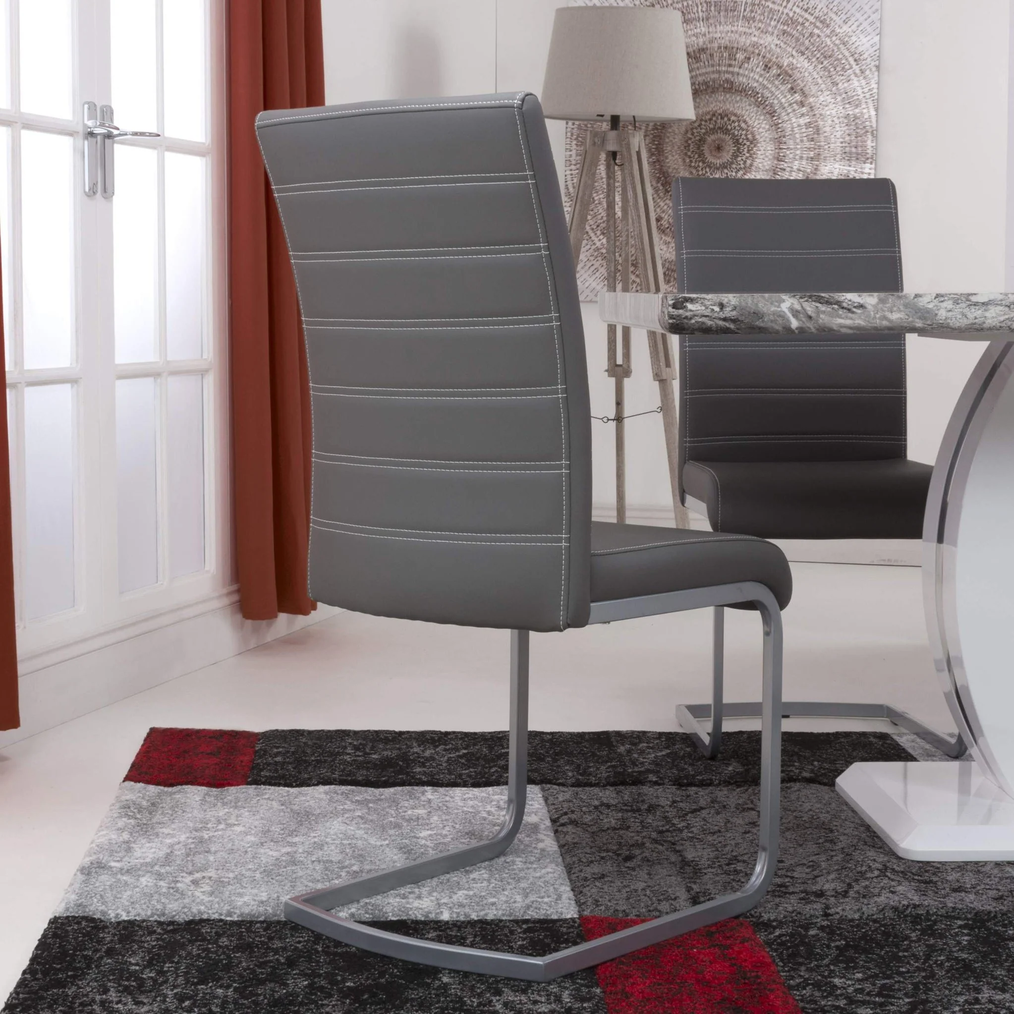 Rhoslyn Faux Leather Dining Chair - Image 10