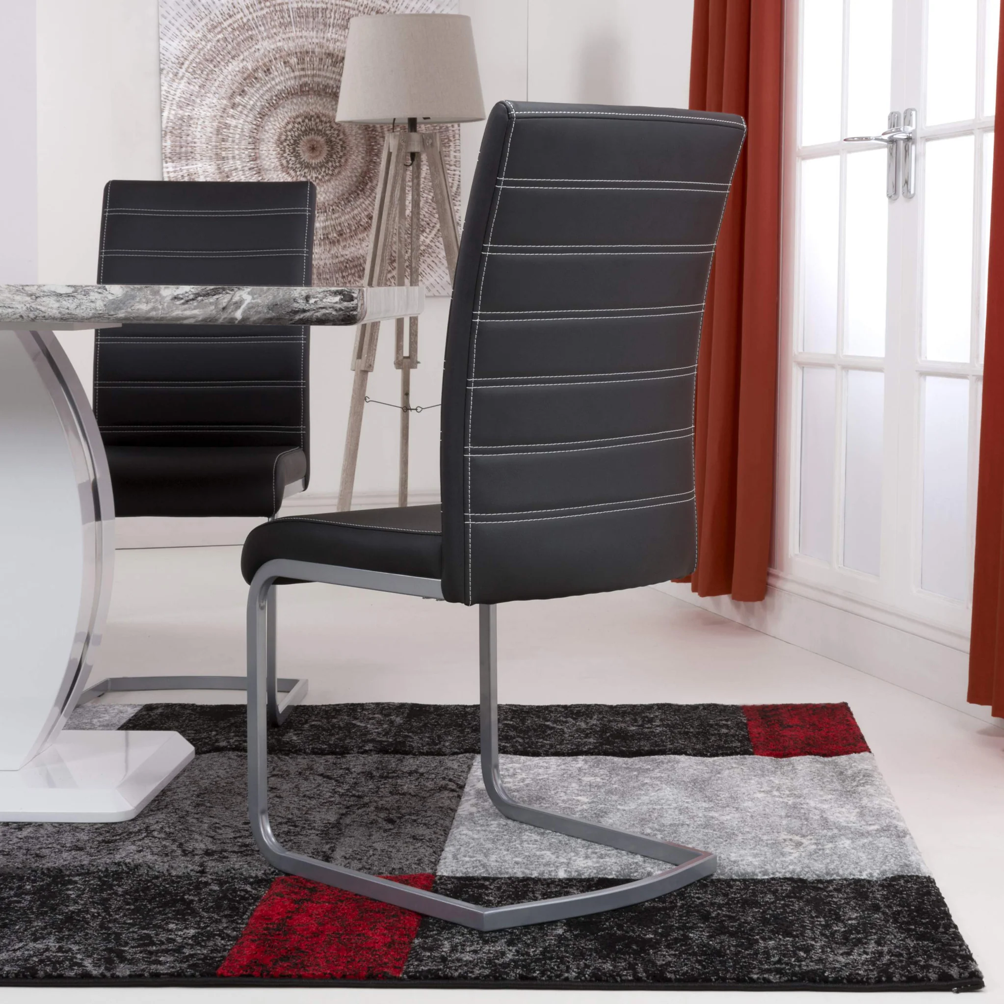 Rhoslyn Faux Leather Dining Chair - Image 18