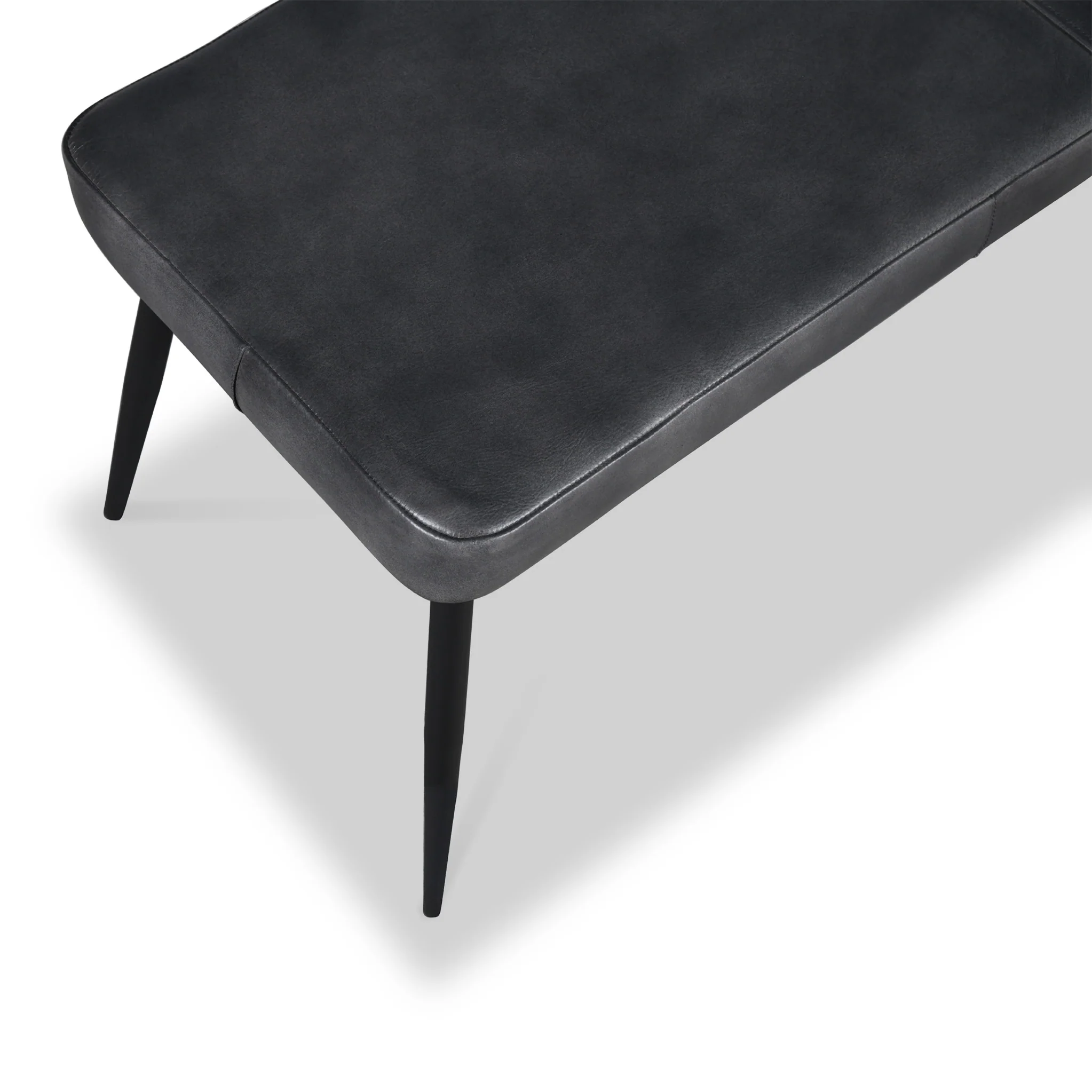Riana Leather 160cm Bench - Image 6