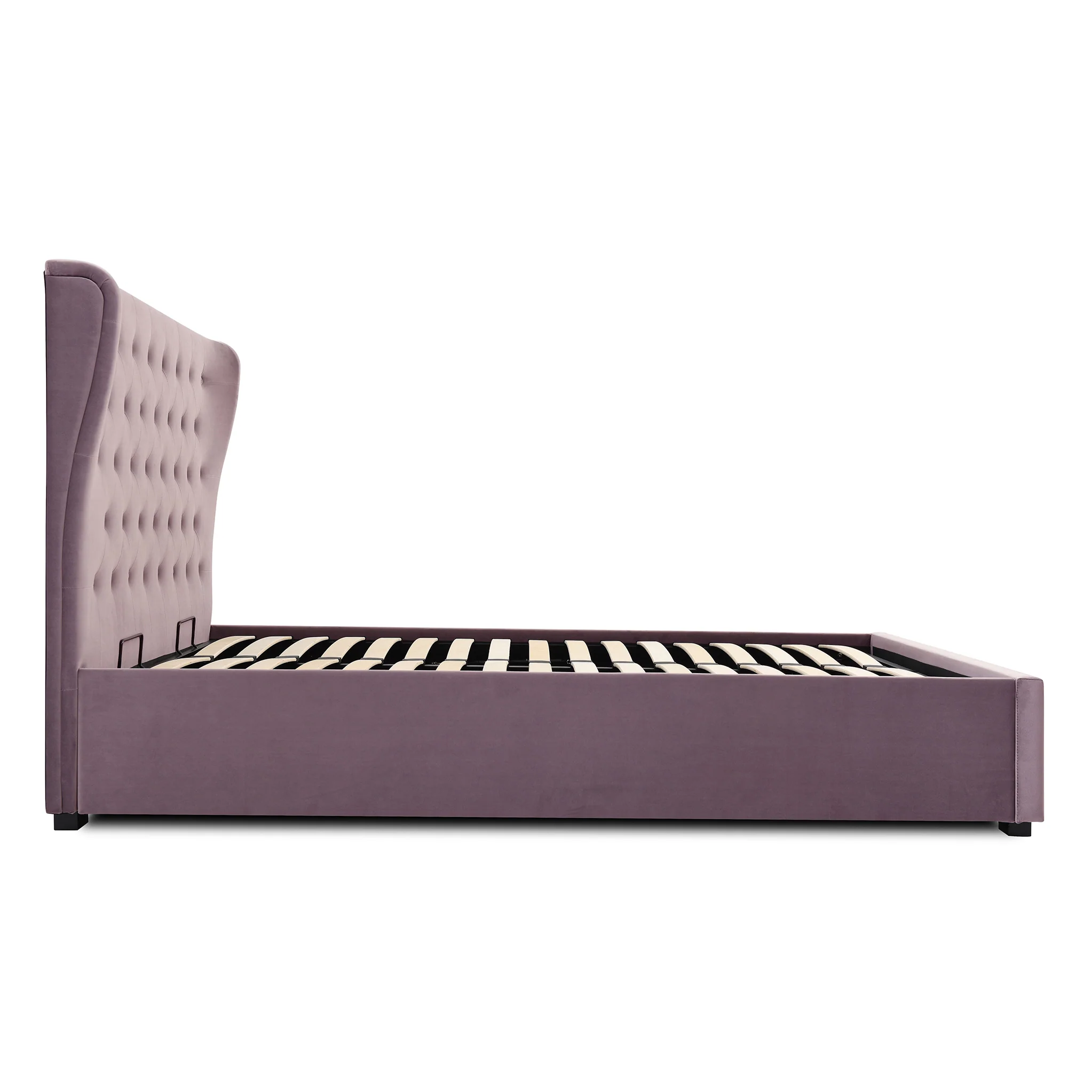 Richmond Velvet Ottoman Storage Bed Frame - Image 10