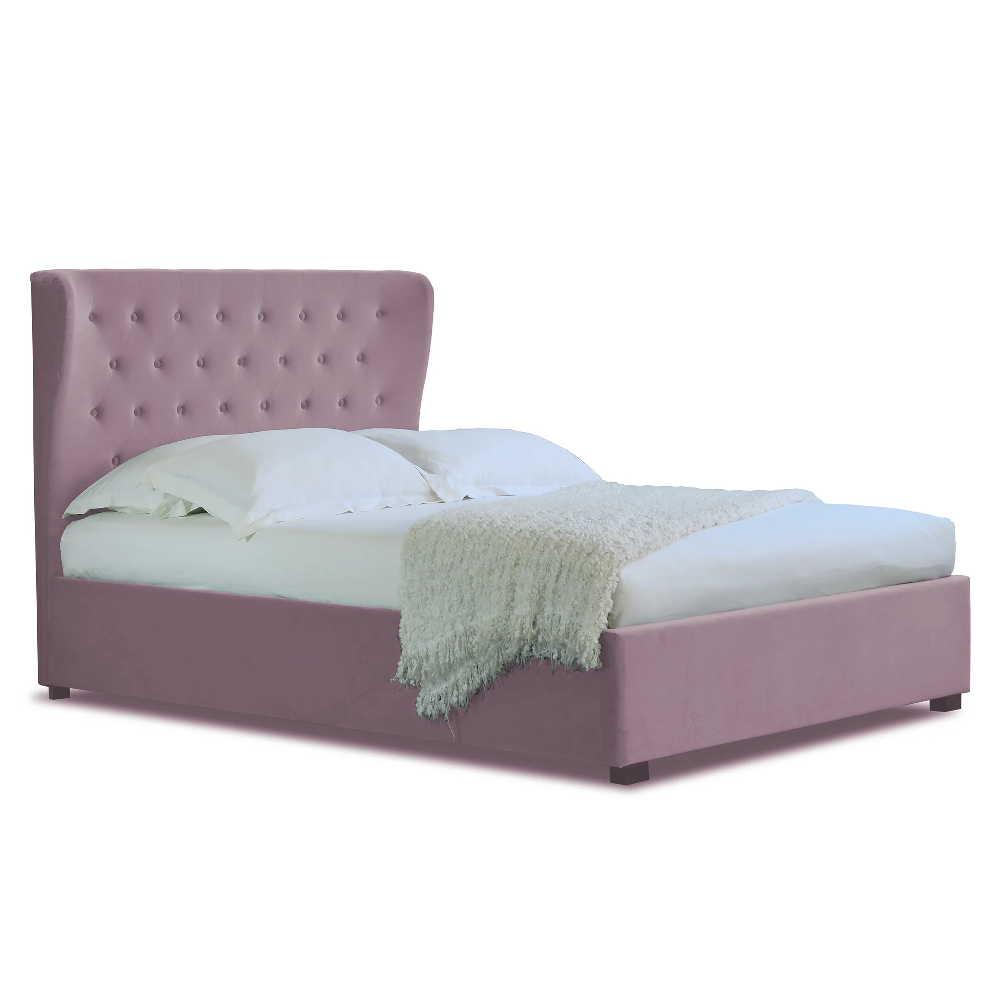 Richmond Velvet Ottoman Storage Bed Frame - Image 3