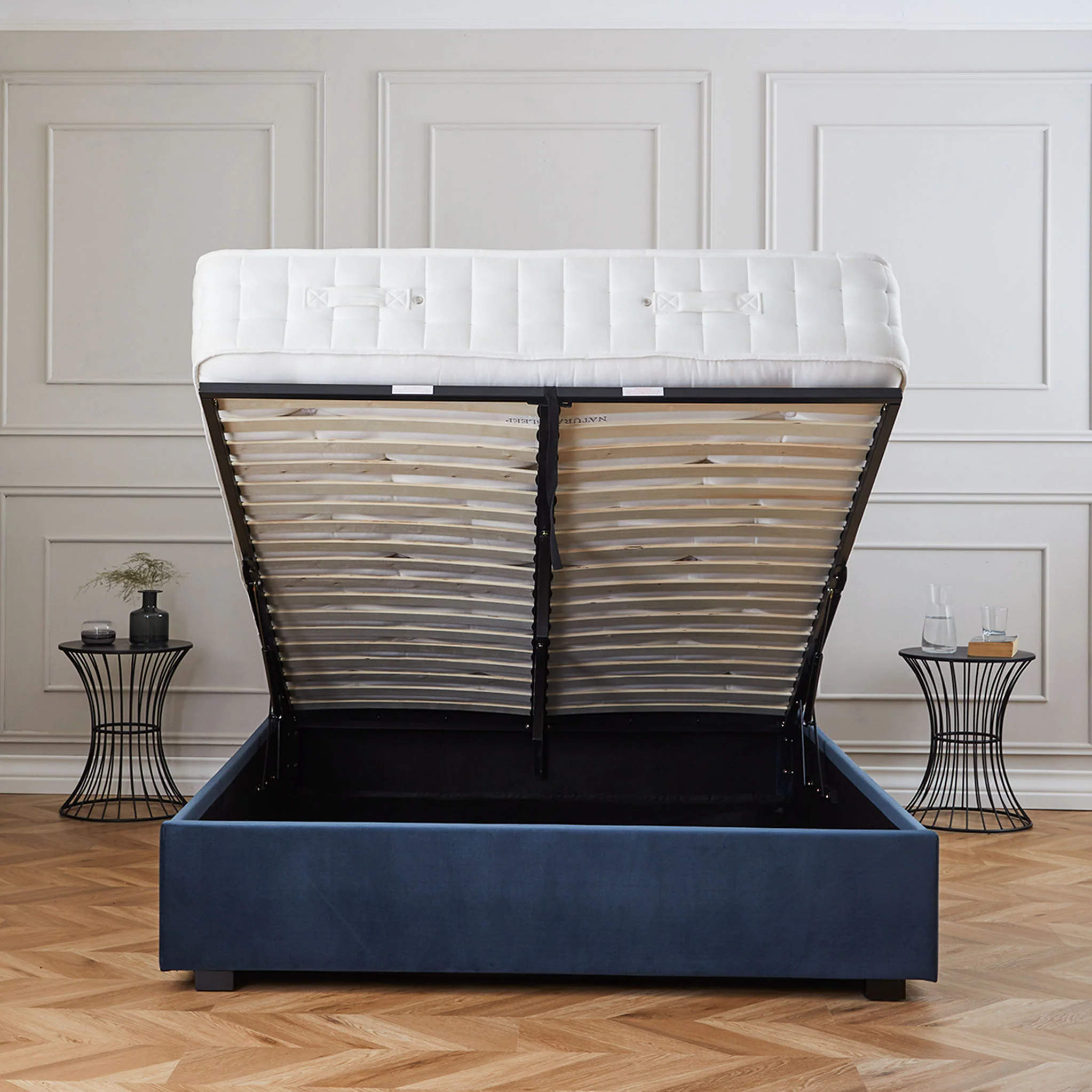 Richmond Velvet Ottoman Storage Bed Frame - Image 30