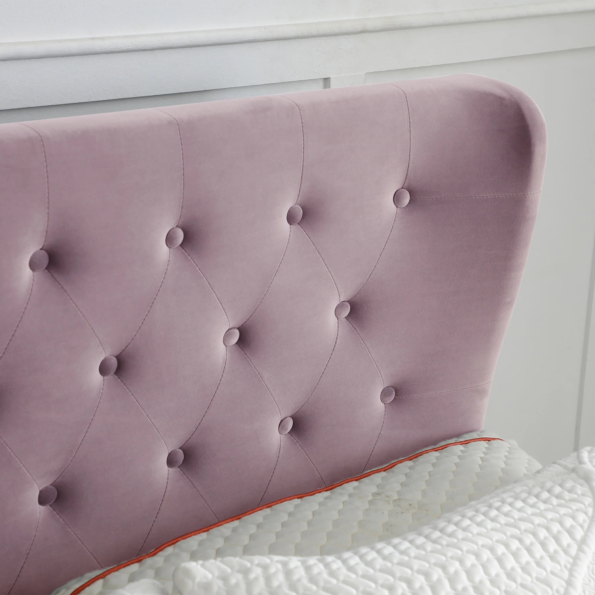 Richmond Velvet Ottoman Storage Bed Frame - Image 8