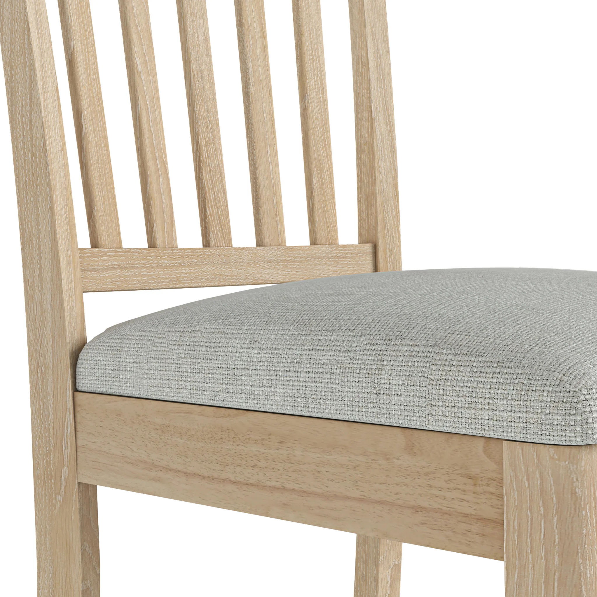Riley Oak Dining Chair - Image 4