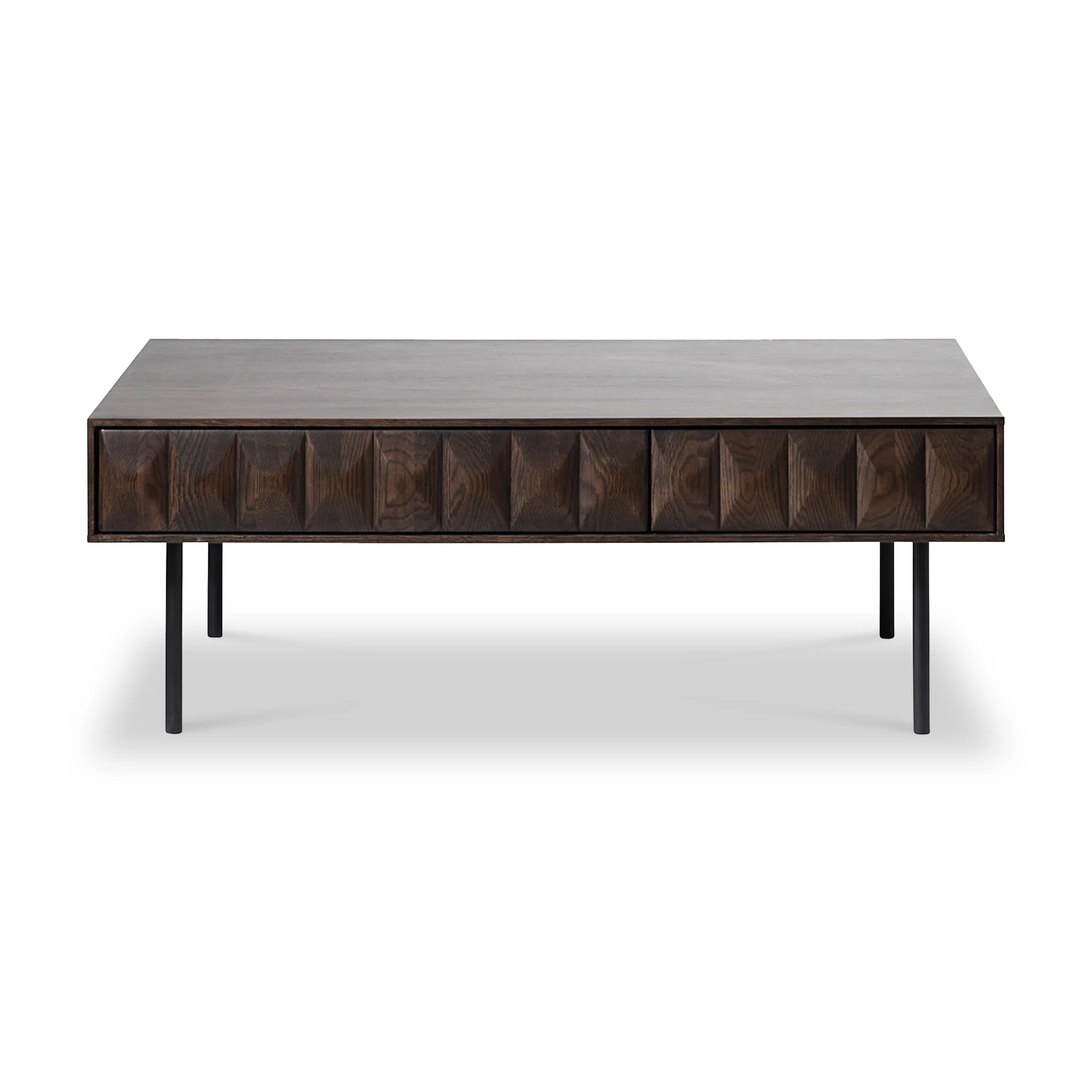 Roka Oak Geometric Coffee Table - Image 3