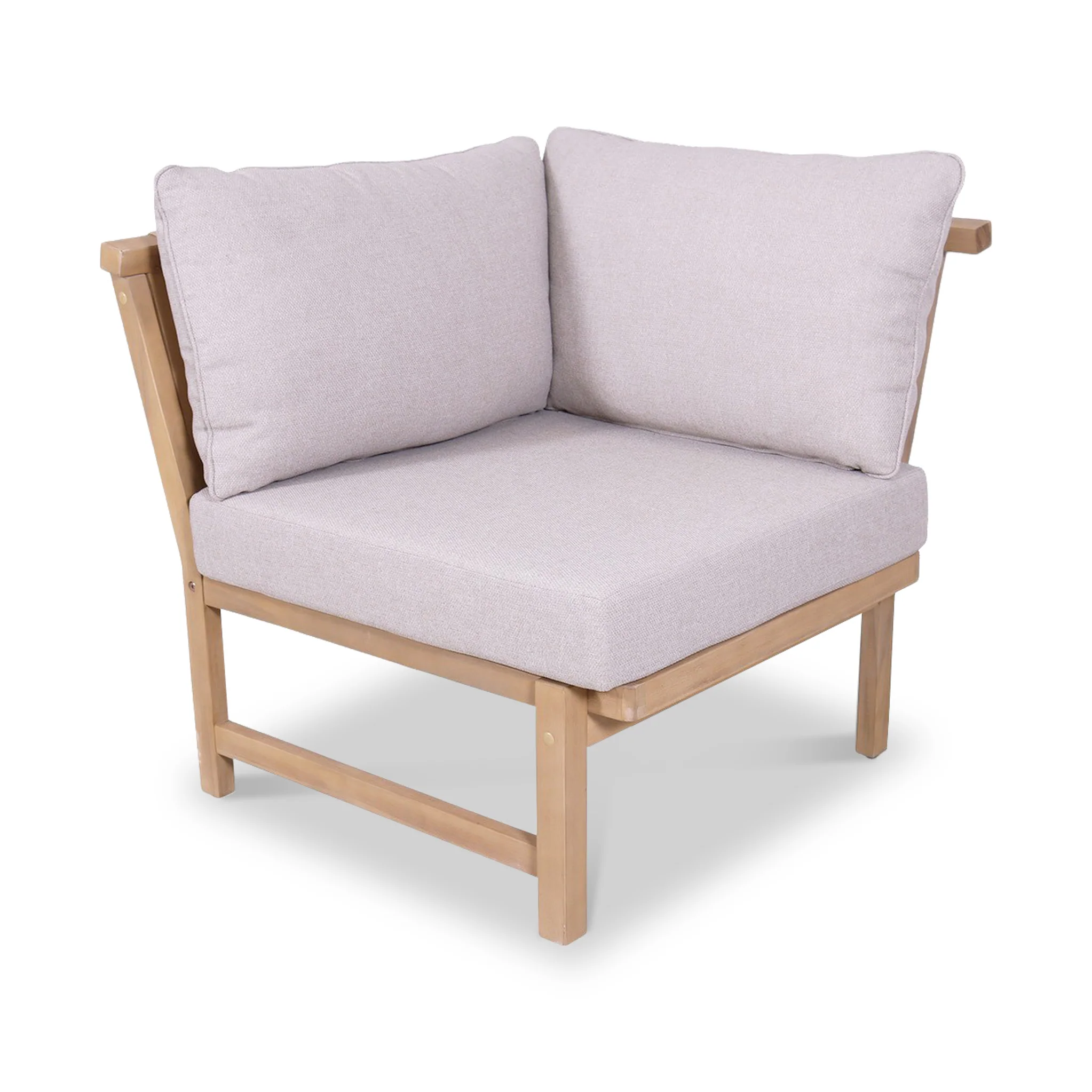 Roma FSC 5 Seater Corner Lounge Set with 90cm Square Coffee Table - Image 11