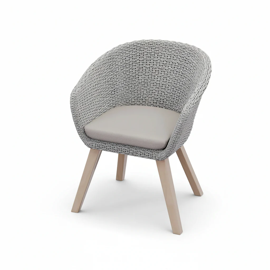 Roma FSC Sunray 80cm Bistro Set with 2 Sol Dining Chairs - Image 6