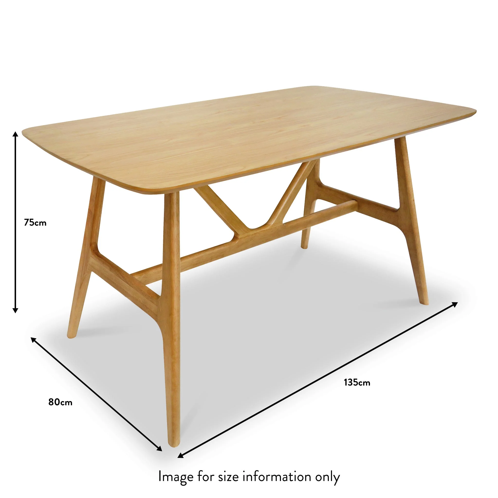 Ronnie Rectangular Dining Table - Image 4