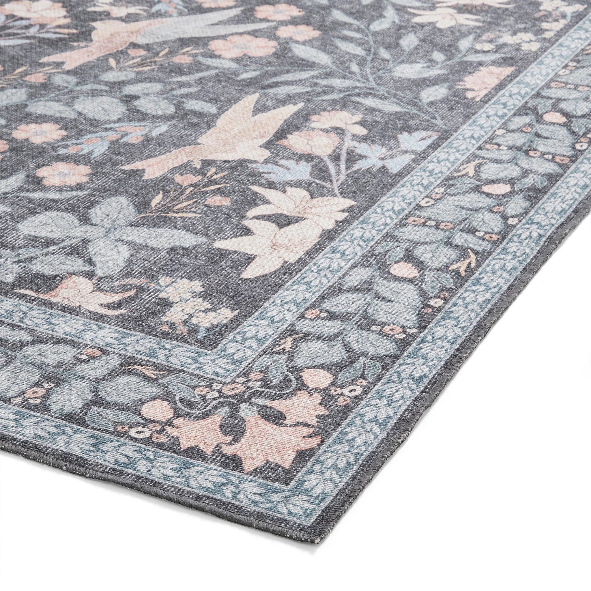 Rosa Classic Floral Print Rug - Image 23
