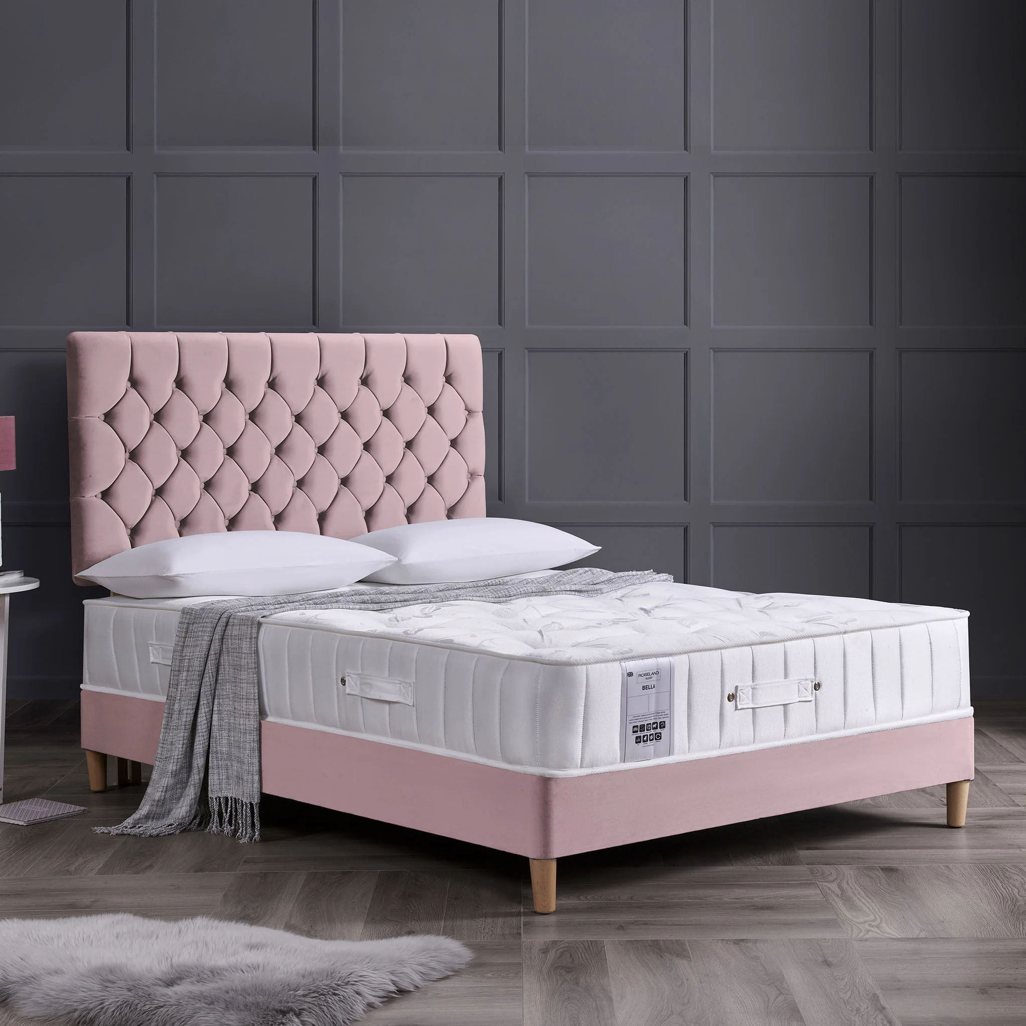 Bella 1000 Pocket Mattress with Wool & Silk by Roseland Sleep - Image 3