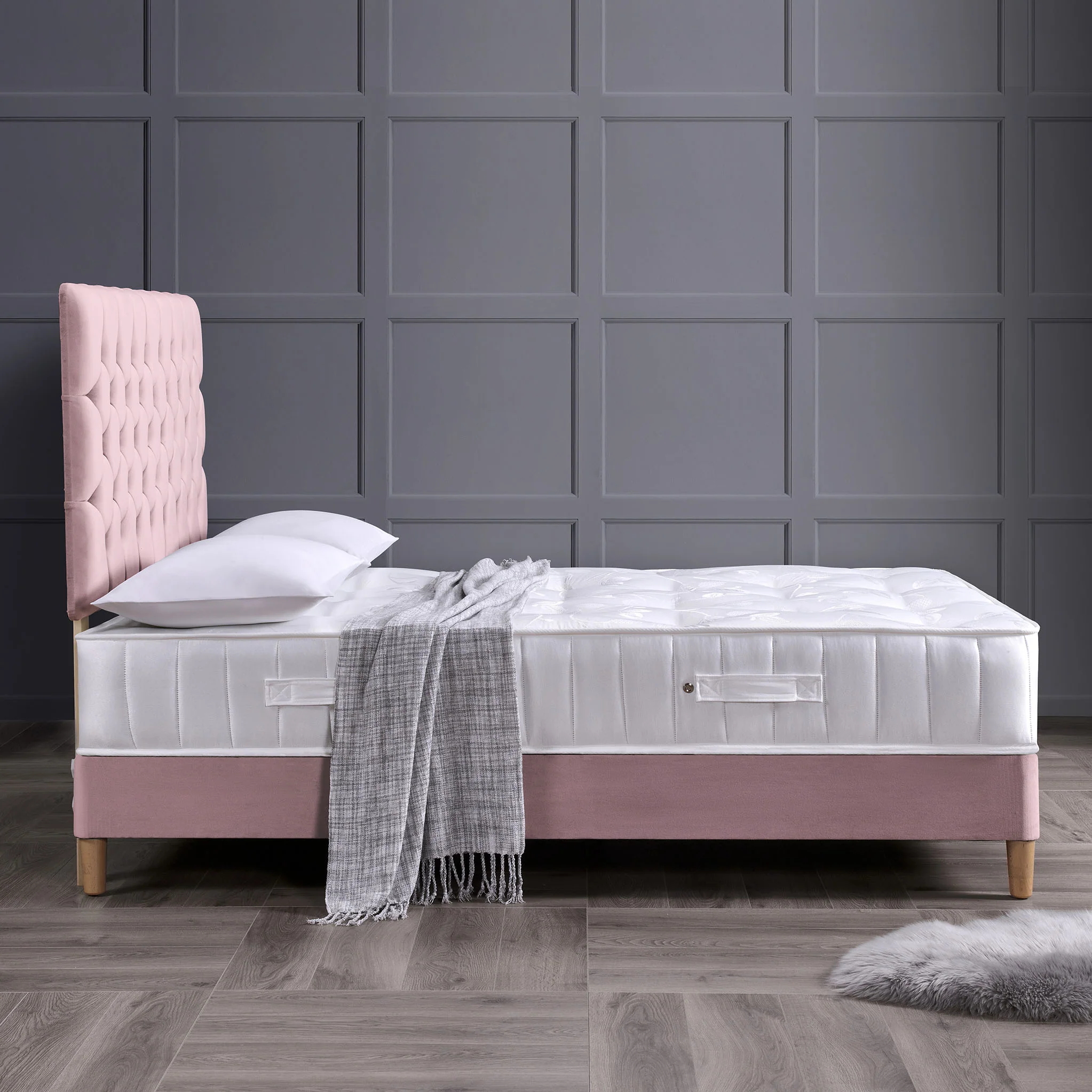 Bella 1000 Pocket Mattress with Wool & Silk by Roseland Sleep - Image 4