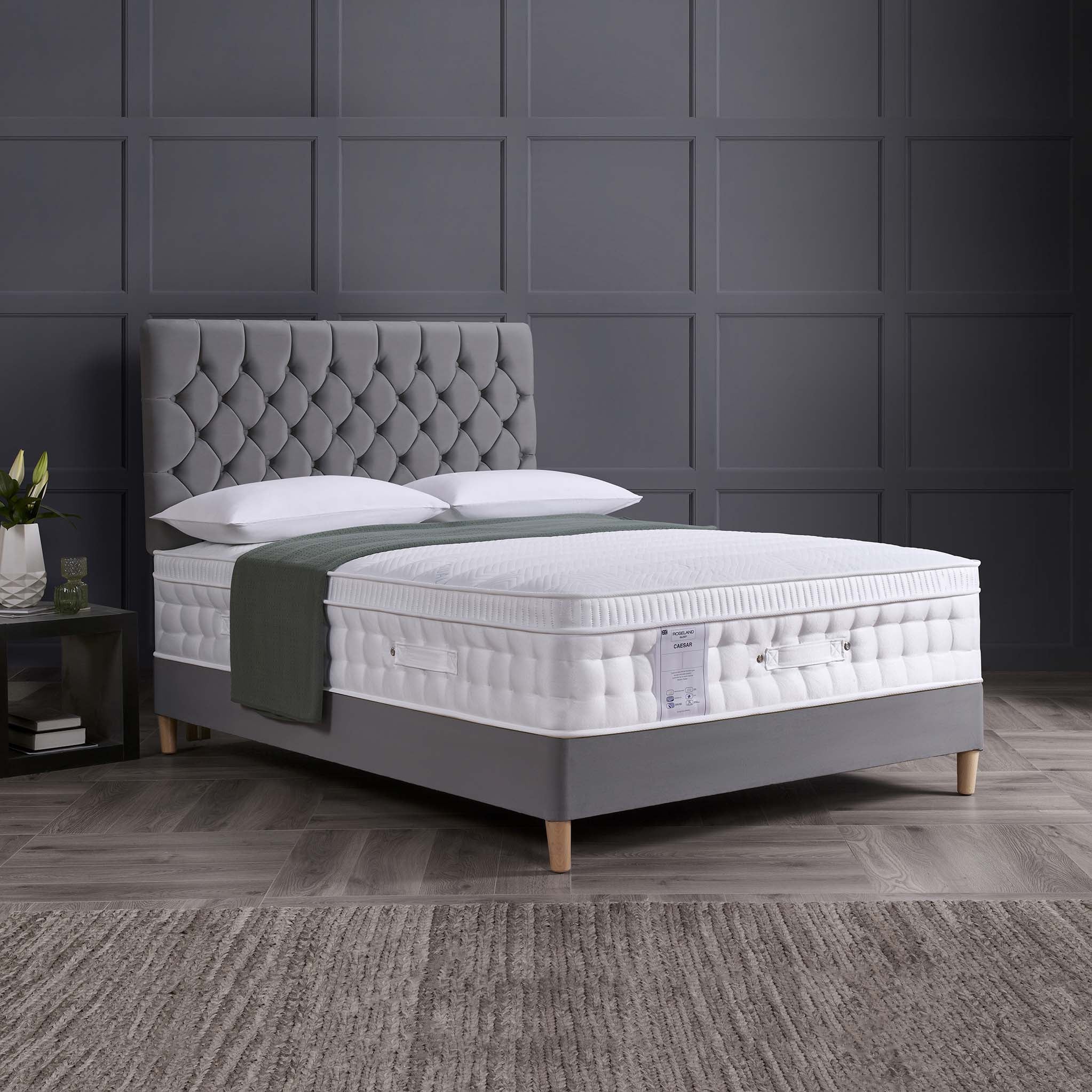 Caesar 1500 Pocket Box Top Mattress By Roseland Sleep - Image 4