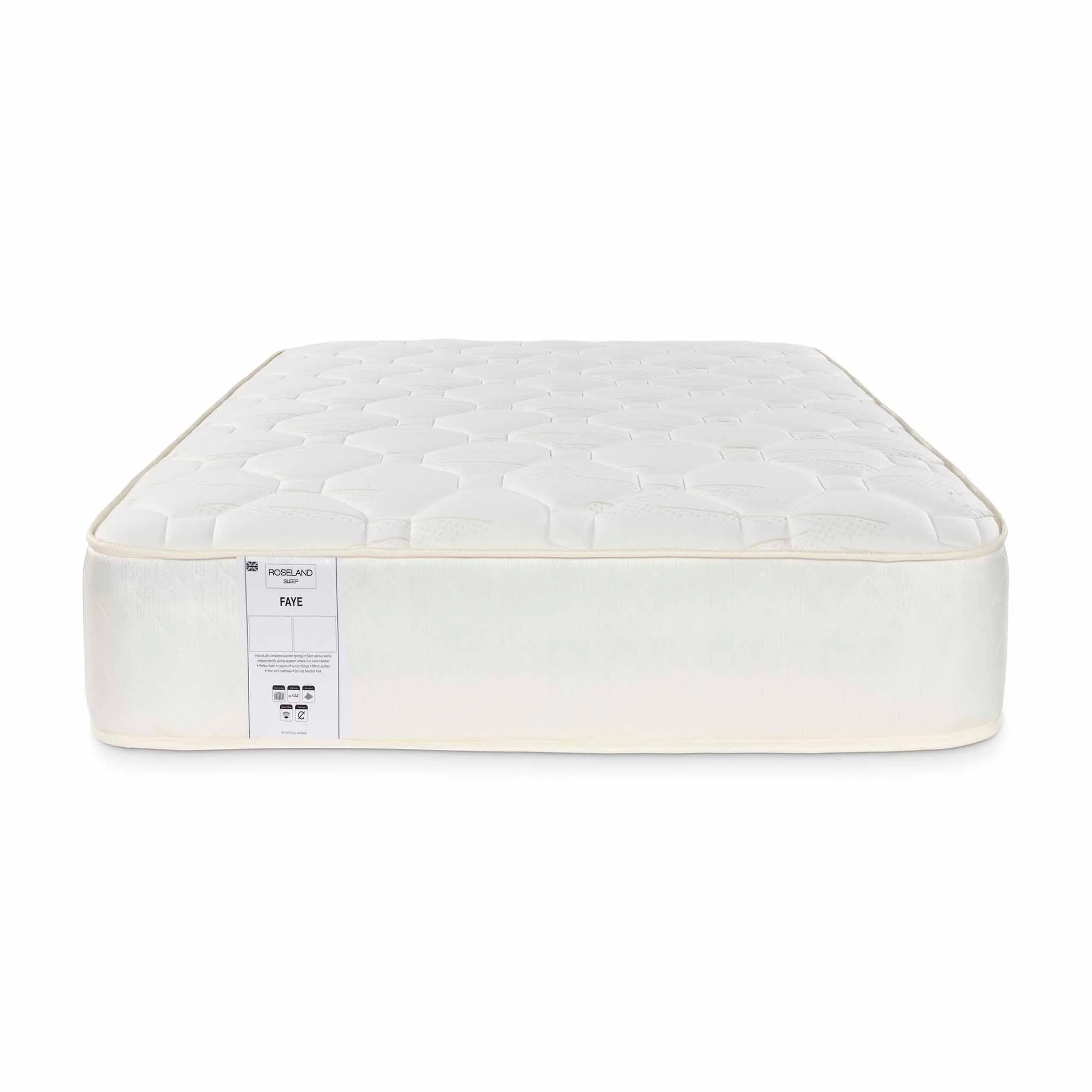 Faye 1000 Pocket Quilted Mattress Roseland Sleep - Image 7