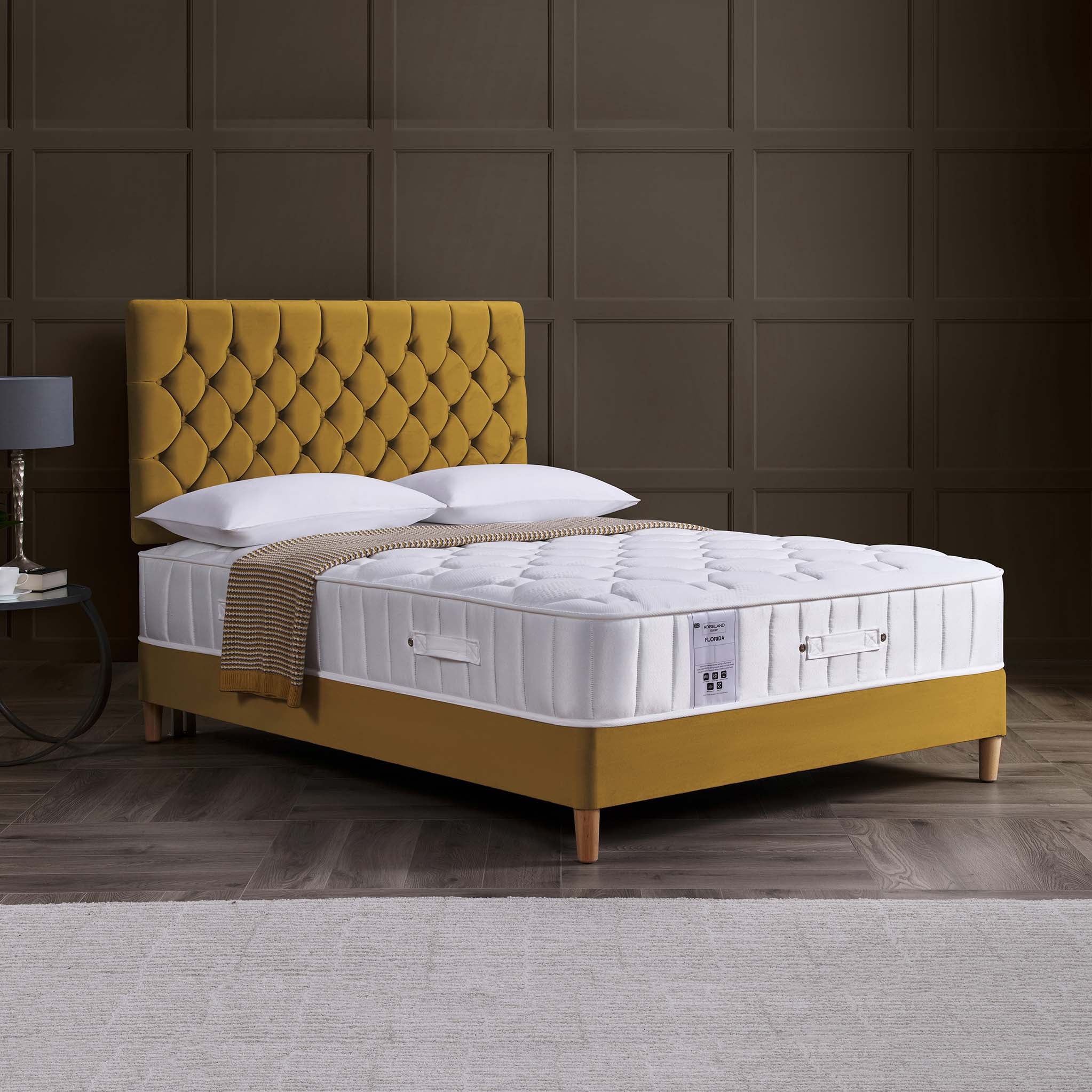Florida 1000 Pocket Quilted Mattress by Roseland Sleep - Image 3