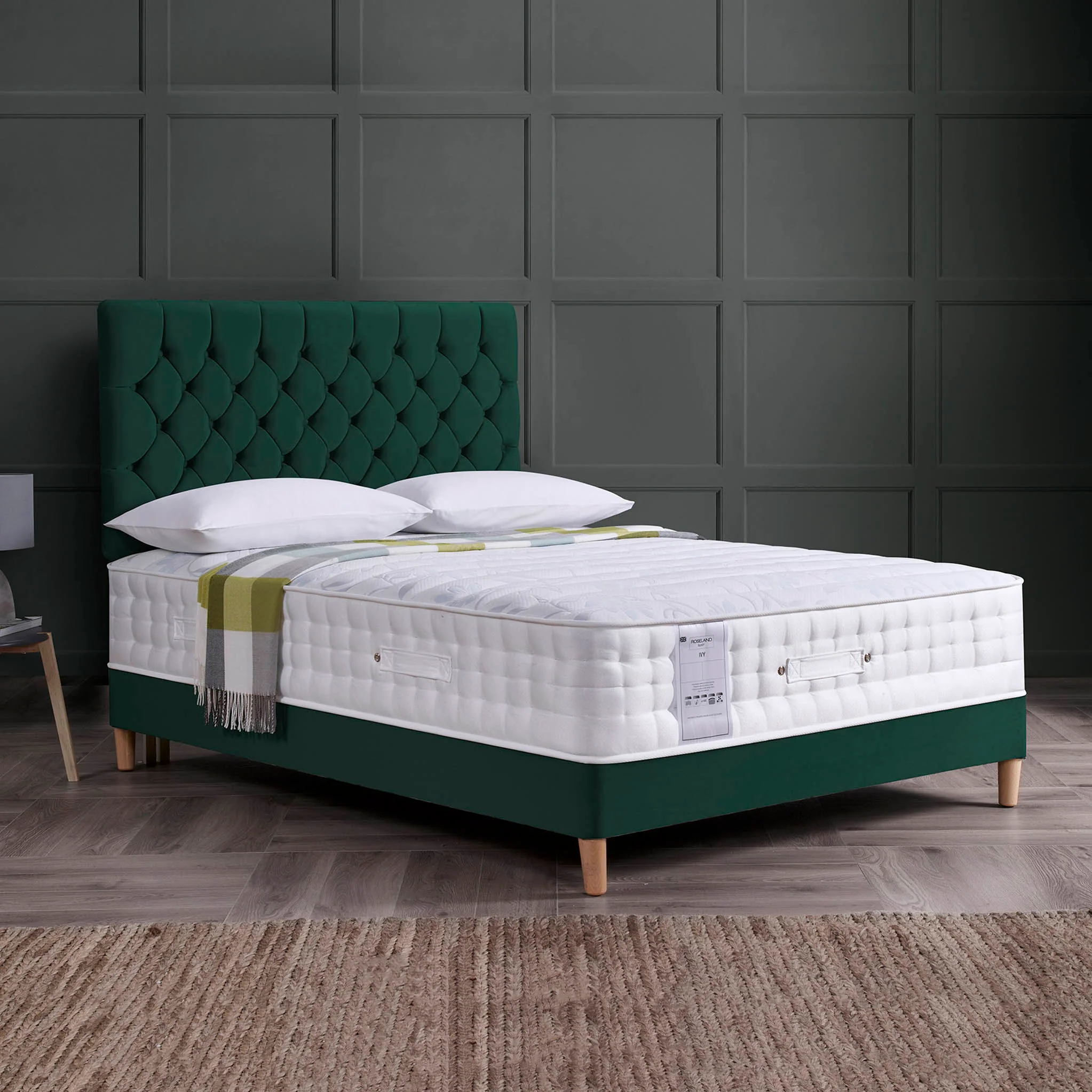 Ivy 1000 Pocket Aloe Vera Memory Mattress by Roseland Sleep - Image 3