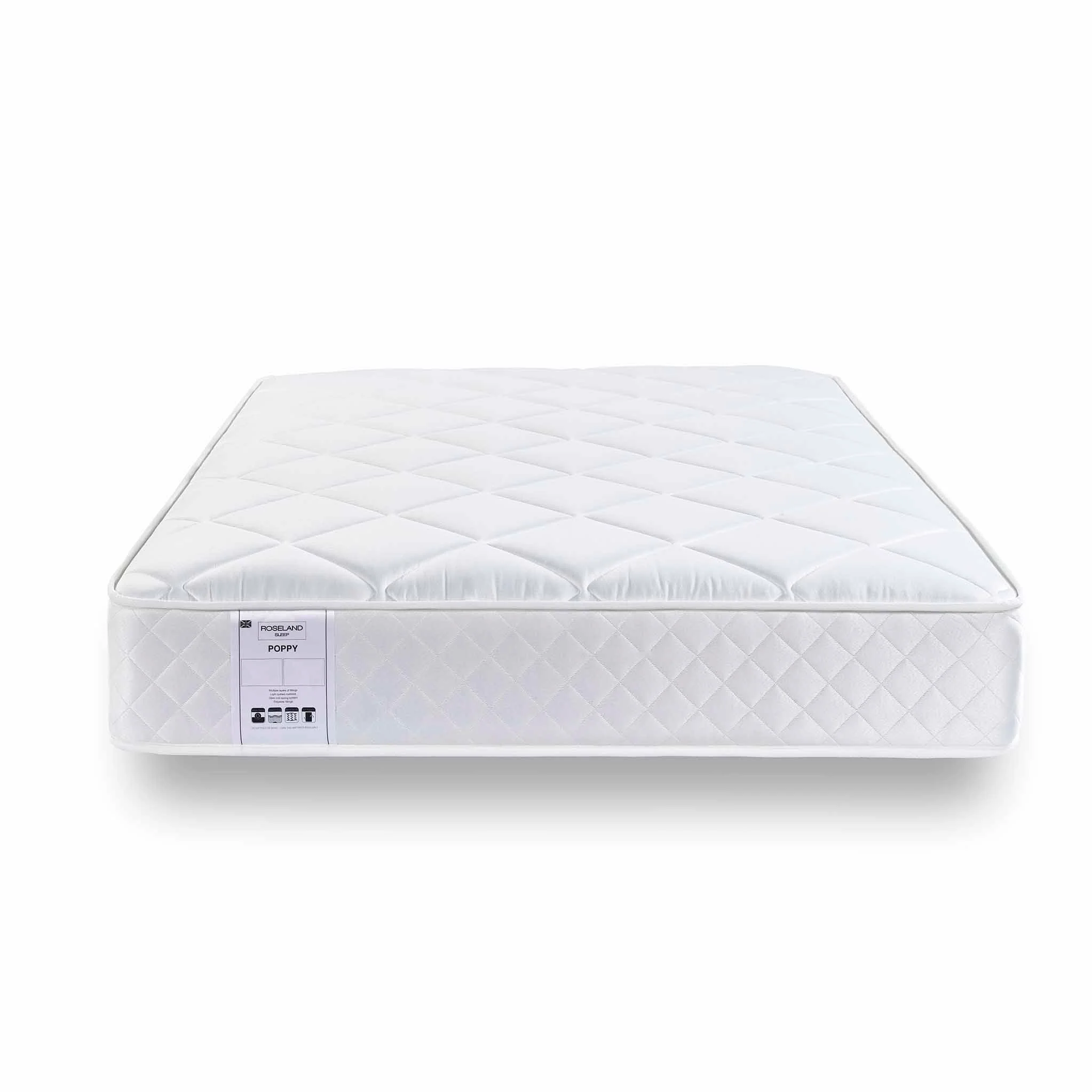 Poppy Coil Sprung Quilted Mattress by Roseland Sleep - Image 7