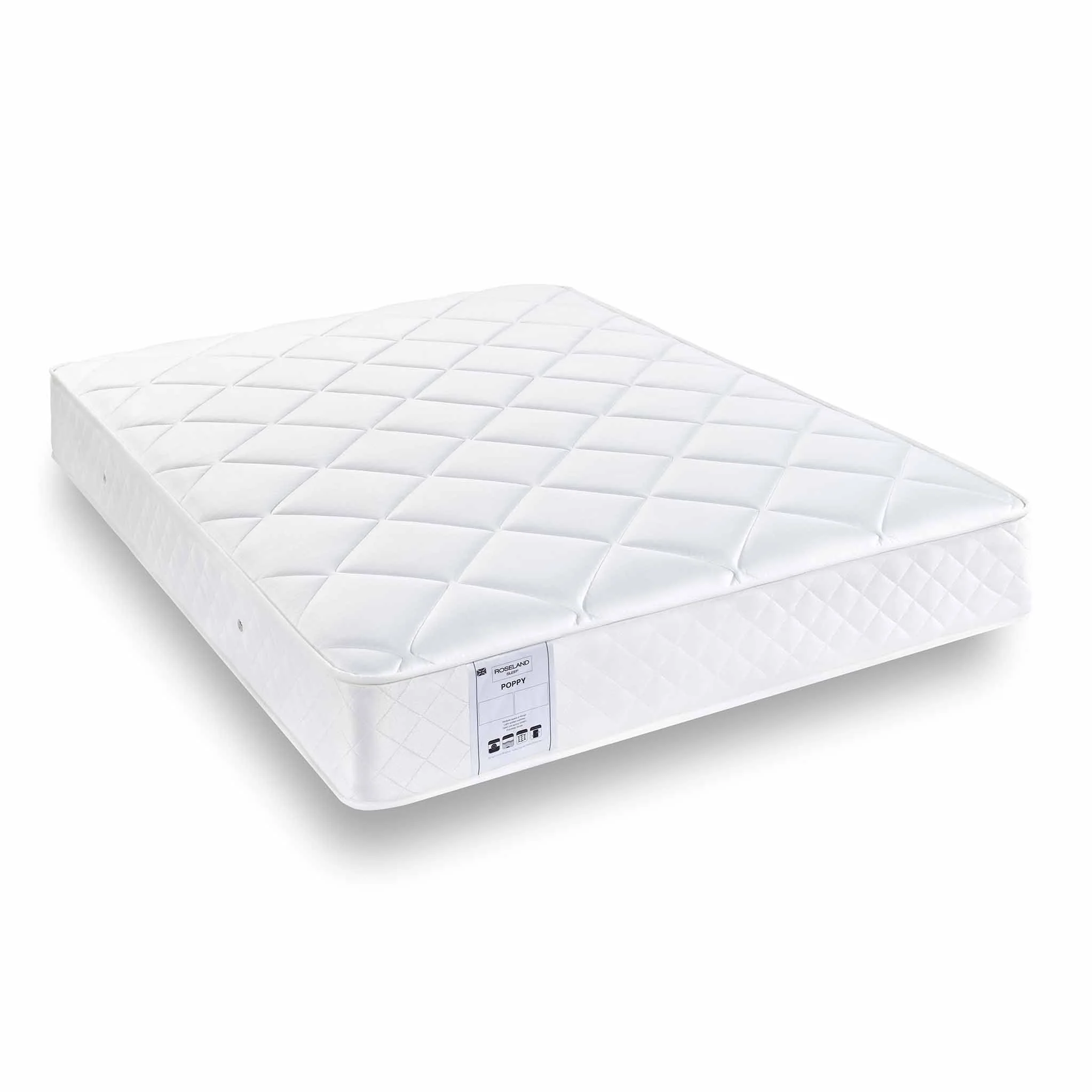 Poppy Coil Sprung Quilted Mattress by Roseland Sleep - Image 8