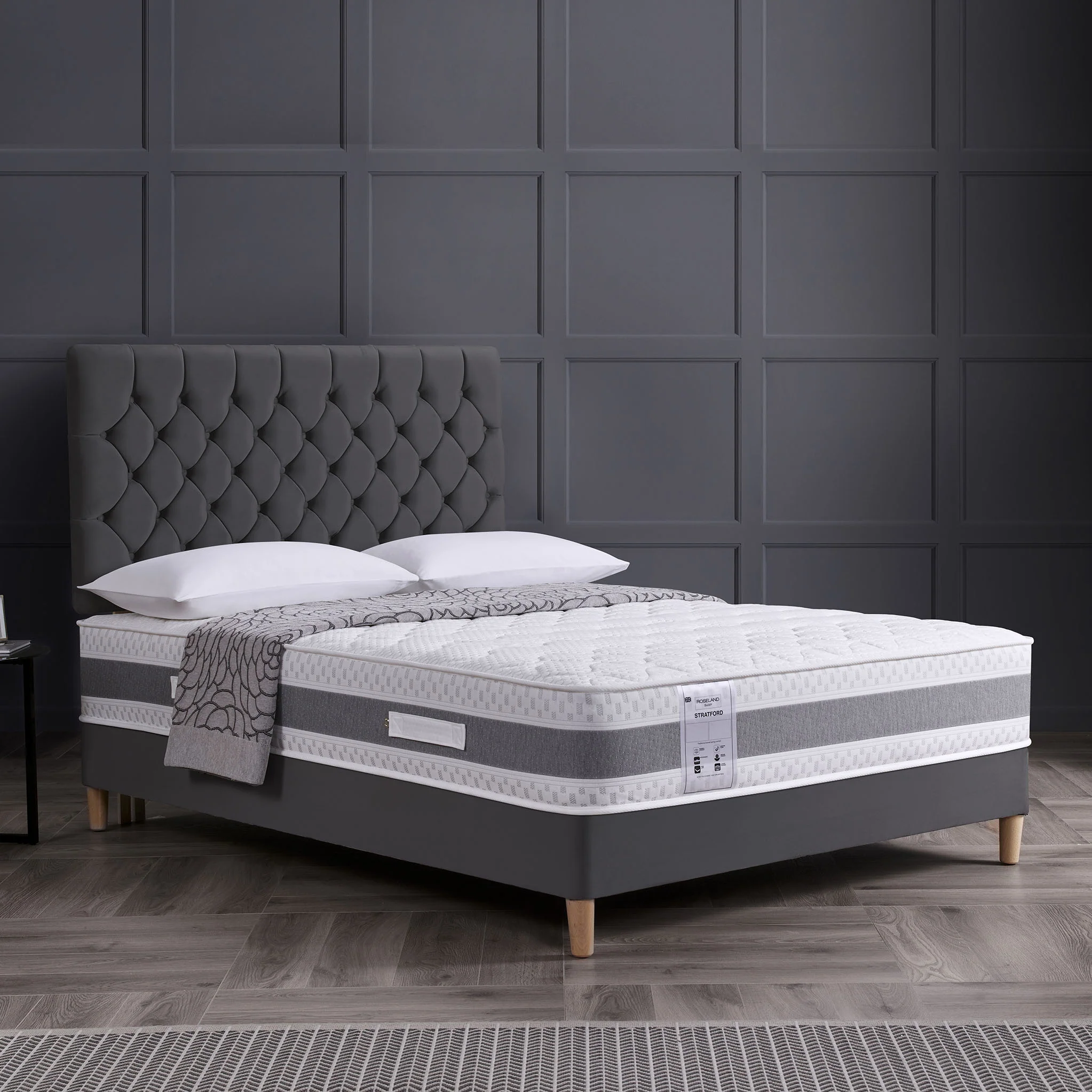 Stratford Memory Coil Quilted Mattress by Roseland Sleep - Image 3