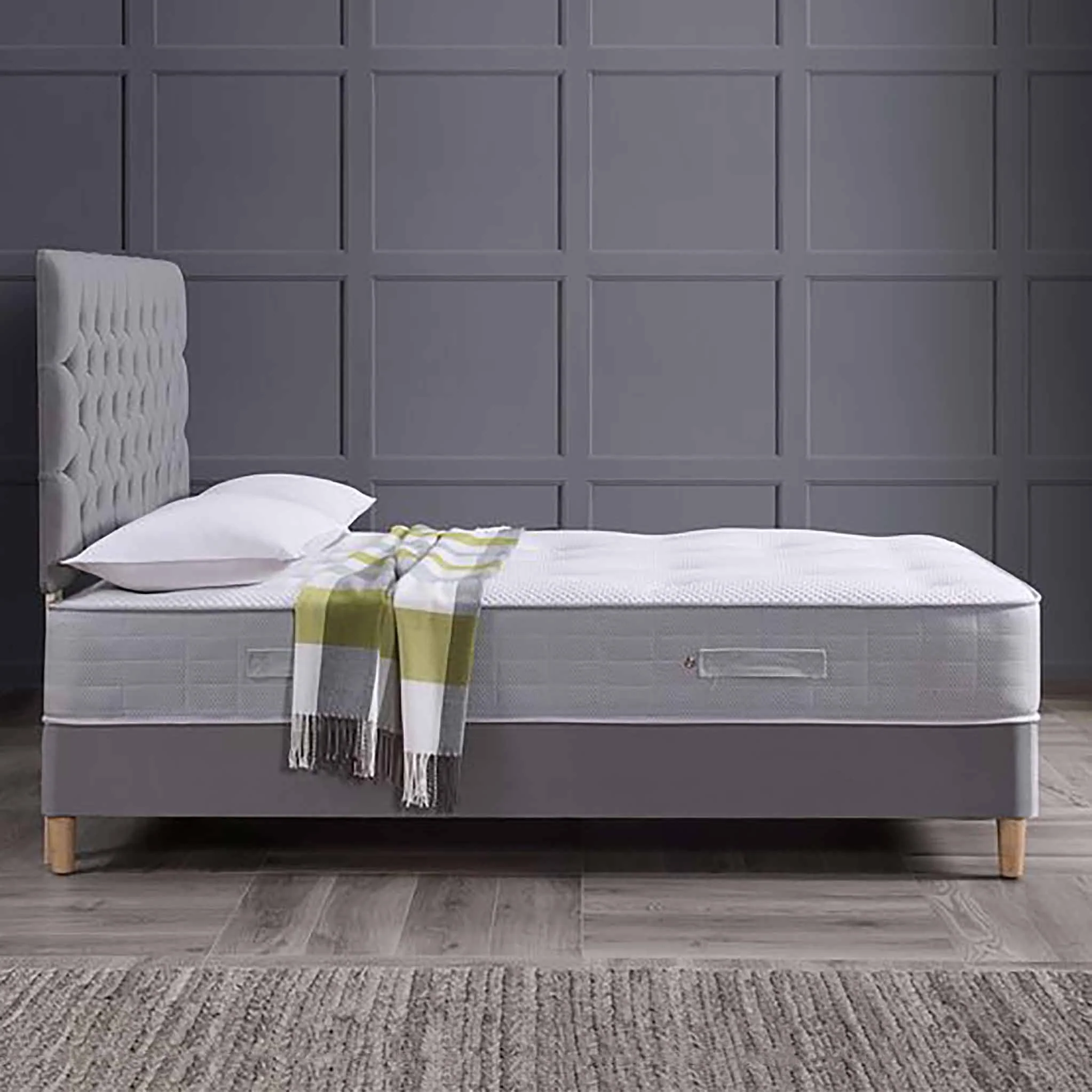 Victoria 1500 Lux Pocket Tufted Mattress By Roseland Sleep - Image 4