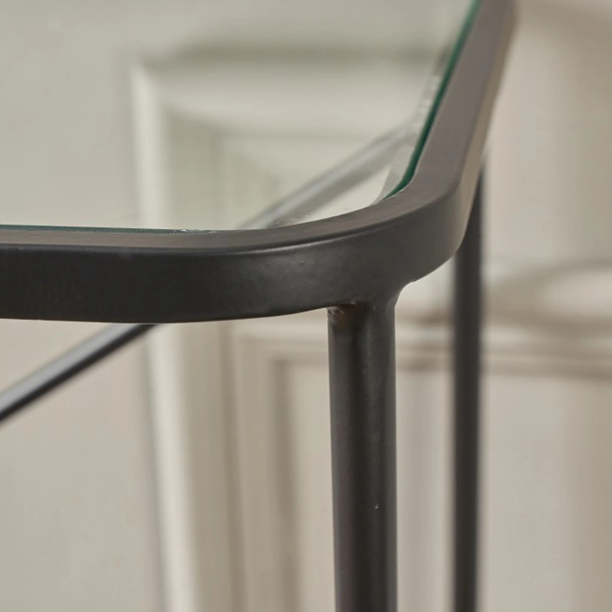 Roxy Glass Top Console Table - Image 4