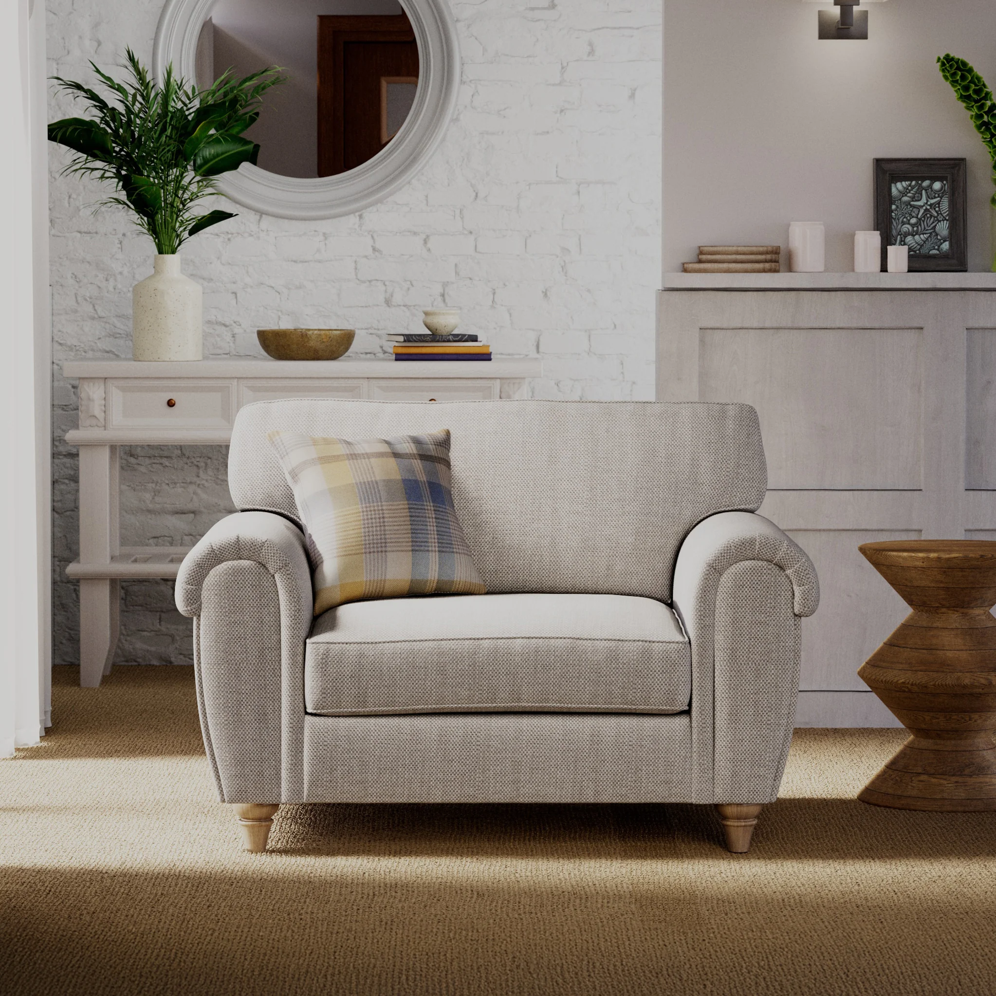 Rusford Snuggler Armchair - Image 11