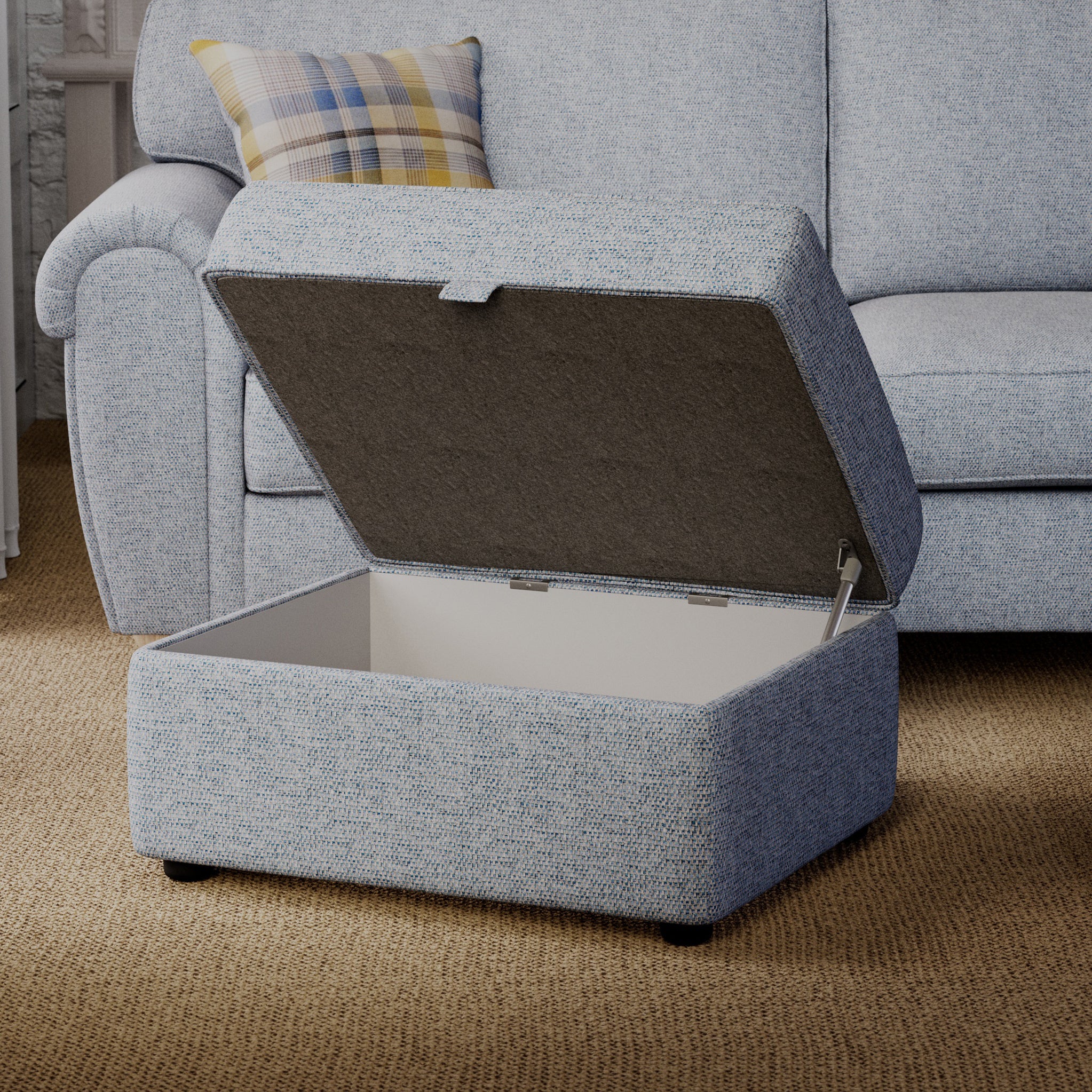 Rusford Storage Footstool - Image 2