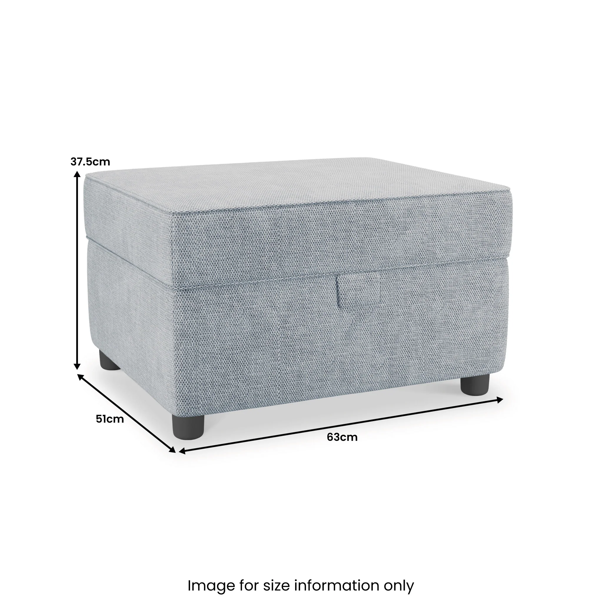 Rusford Storage Footstool - Image 25