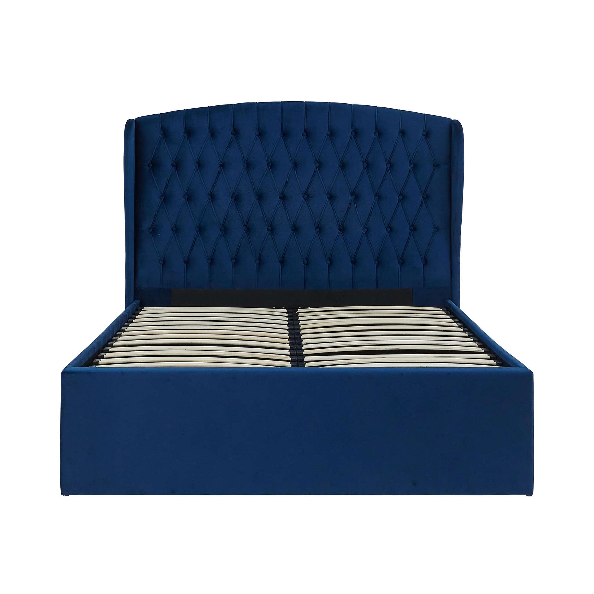 Sailsbury Velvet Ottoman Storage Bed Frame - Image 31