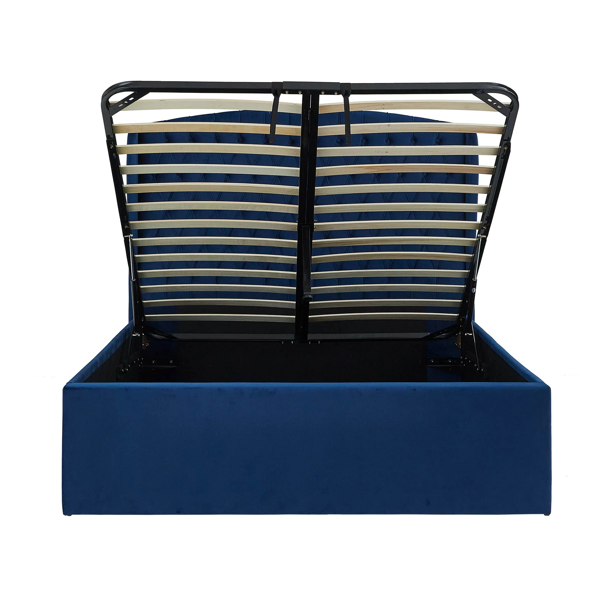 Sailsbury Velvet Ottoman Storage Bed Frame - Image 32