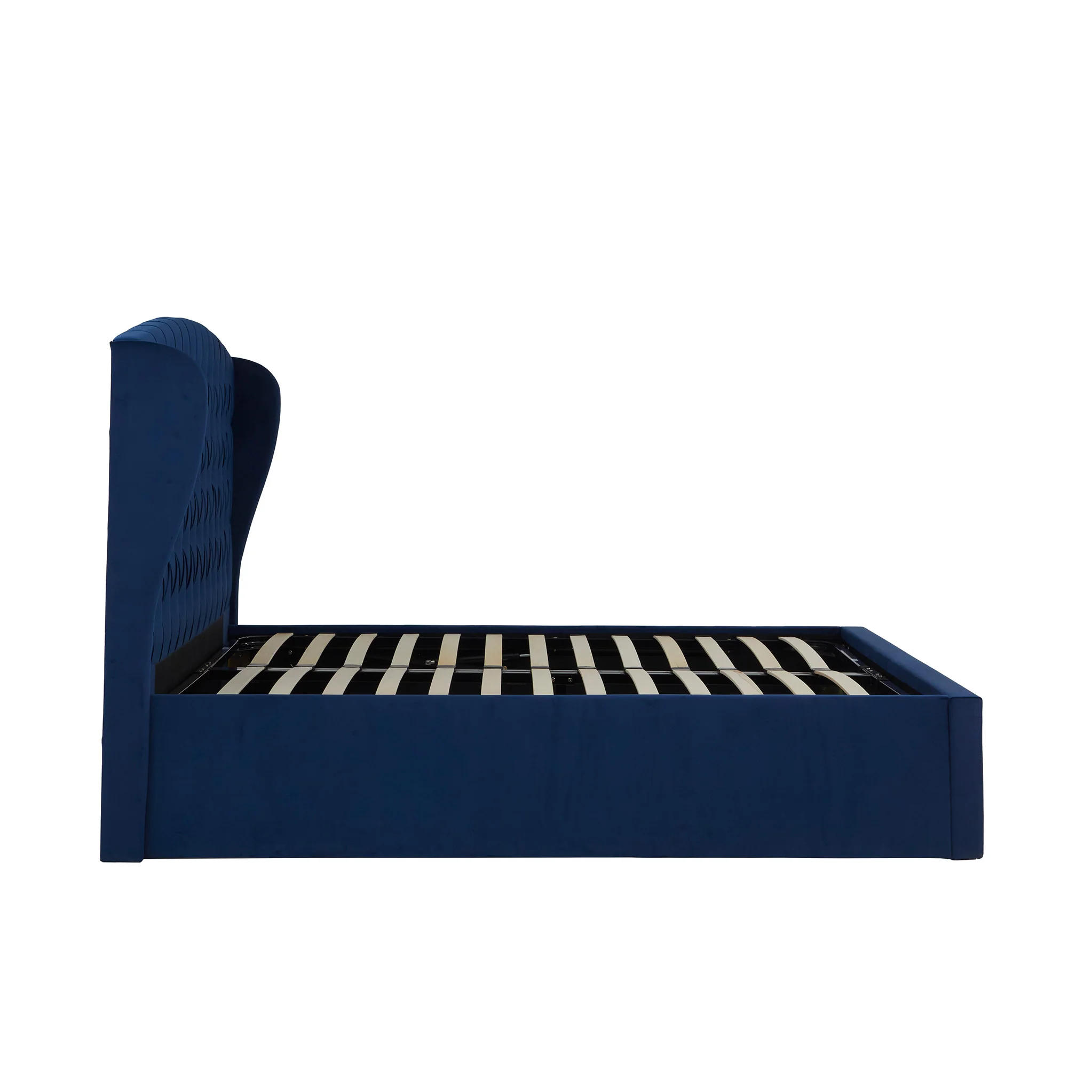 Sailsbury Velvet Ottoman Storage Bed Frame - Image 33