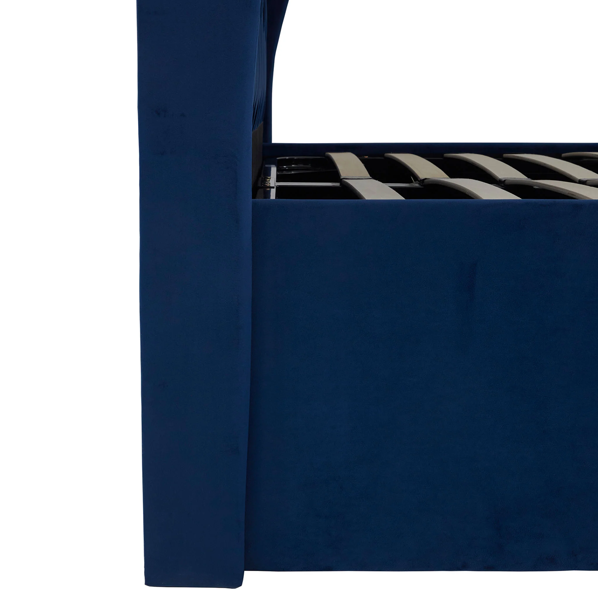 Sailsbury Velvet Ottoman Storage Bed Frame - Image 40