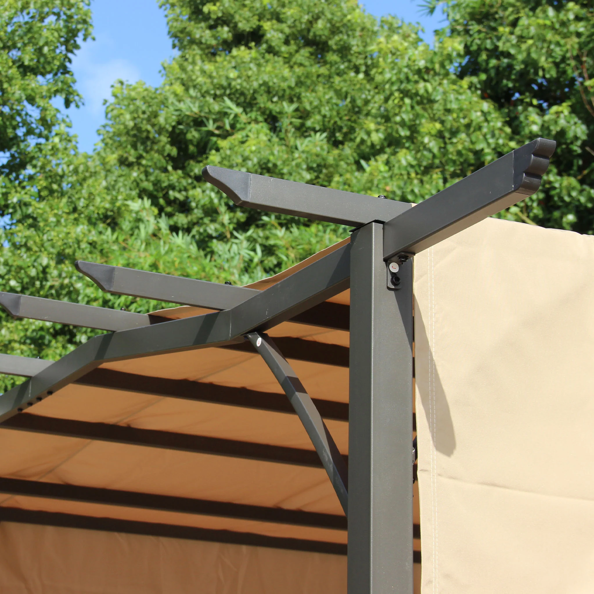 San Remo Sliding Pergola 2.8m x 3.7m - Image 5