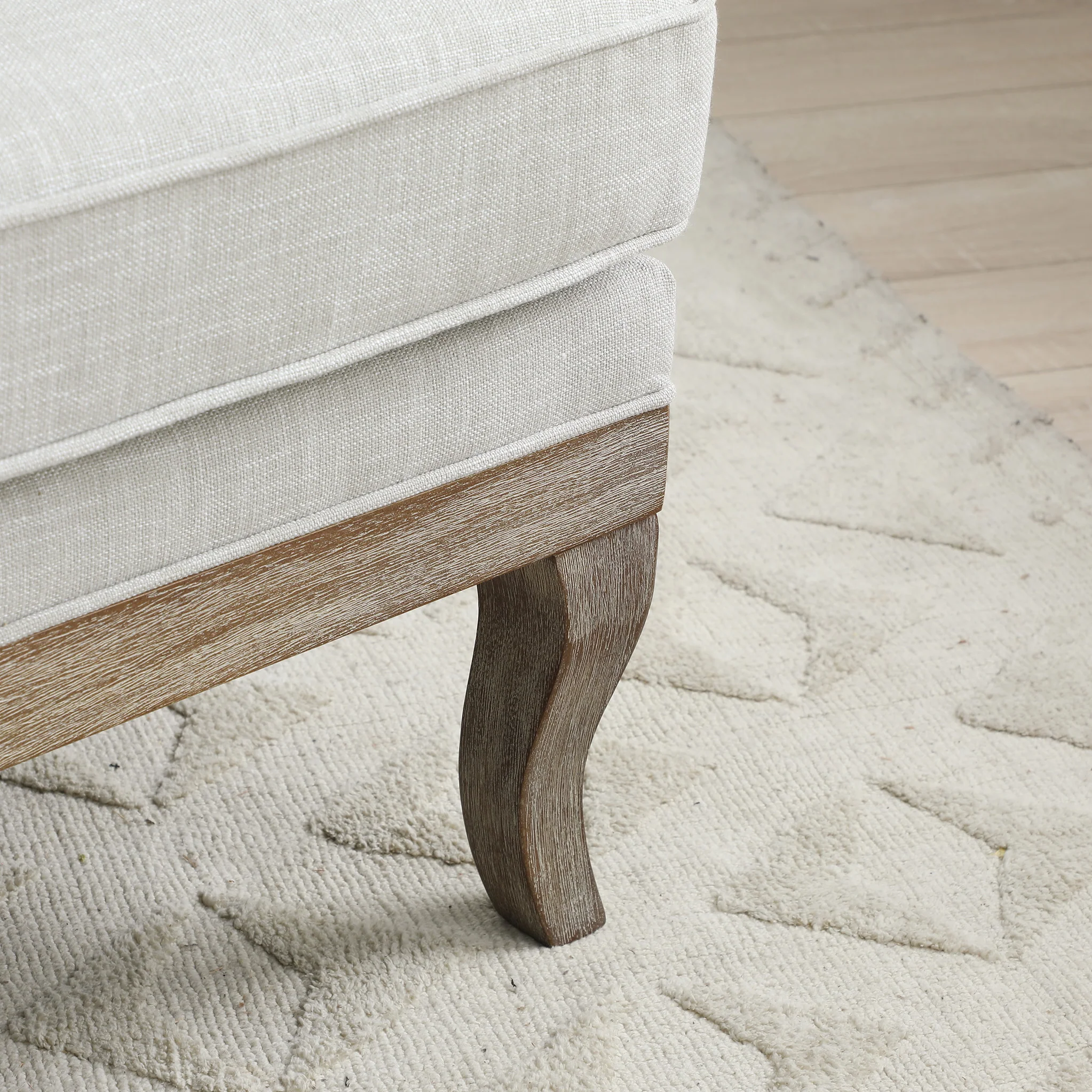 Sandringham Linen Accent Chair - Image 7