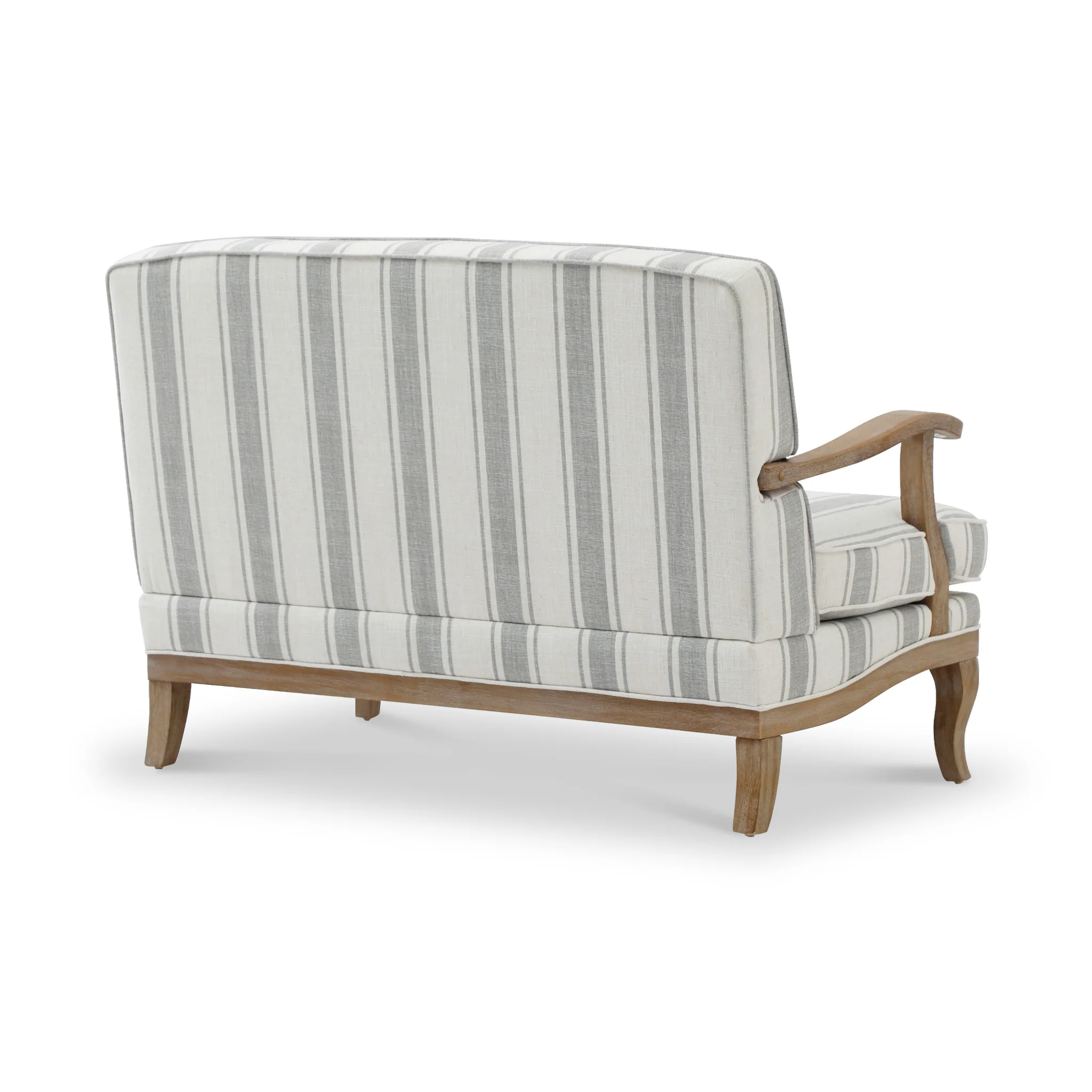 Sandringham Striped Linen 2 Seater Sofa - Image 8