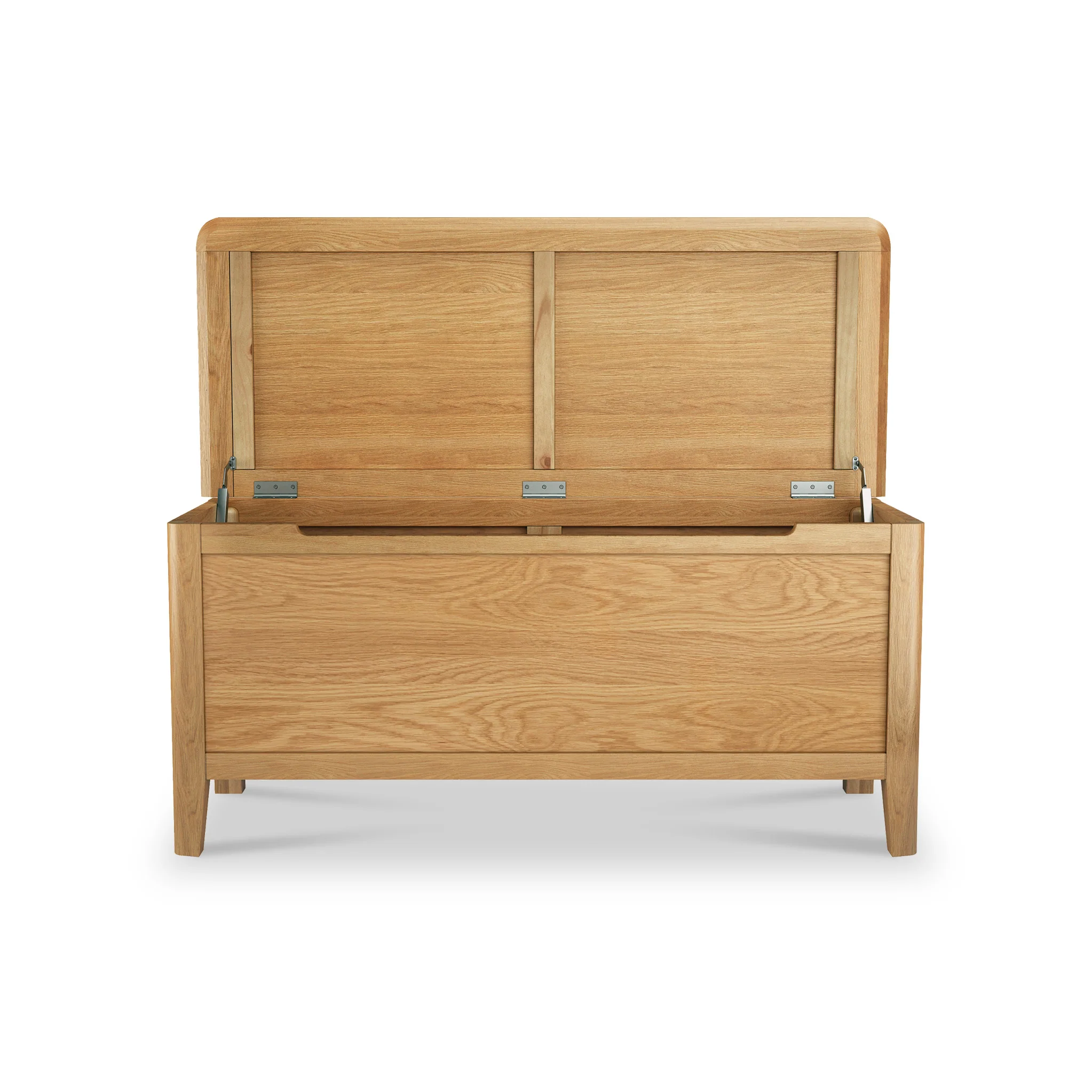 Saxon Oak Blanket Box - Image 3
