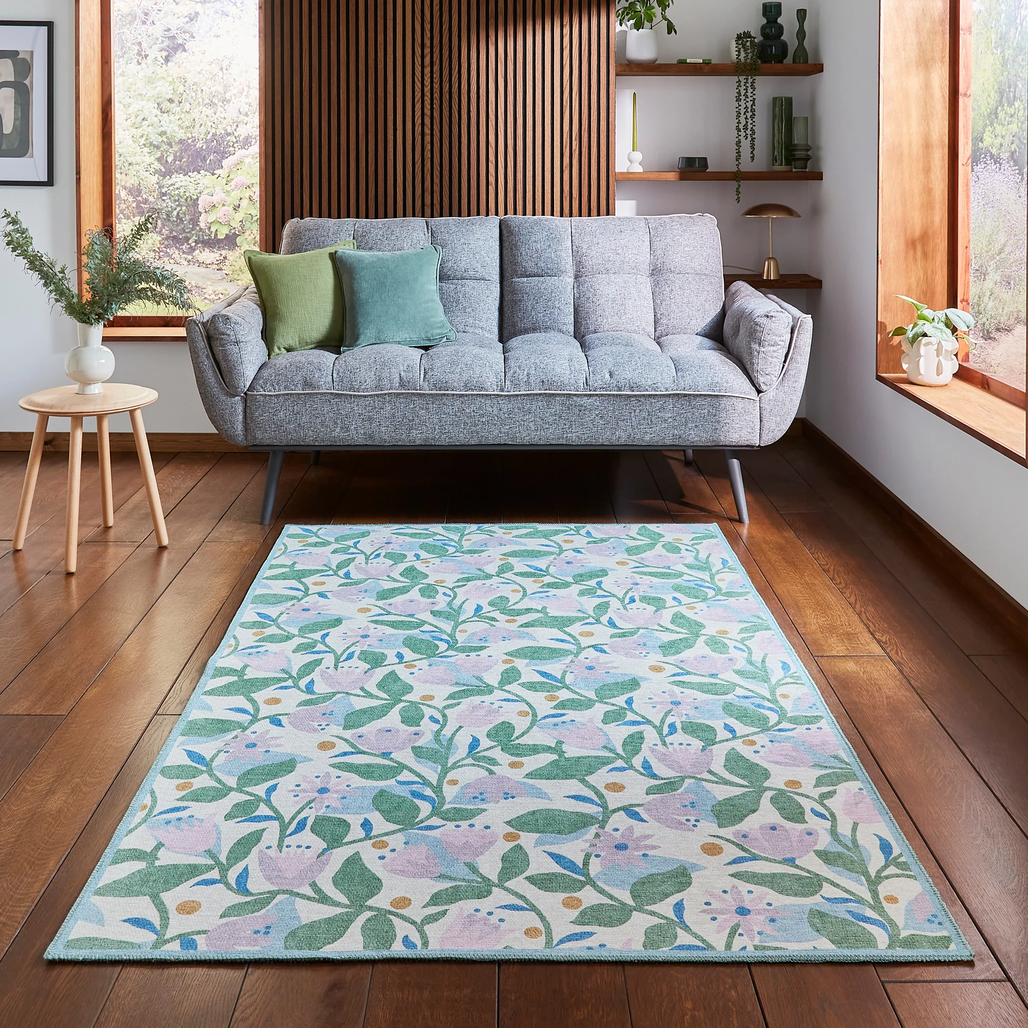 Scion Dancing Daisies Washable Rug - Image 11