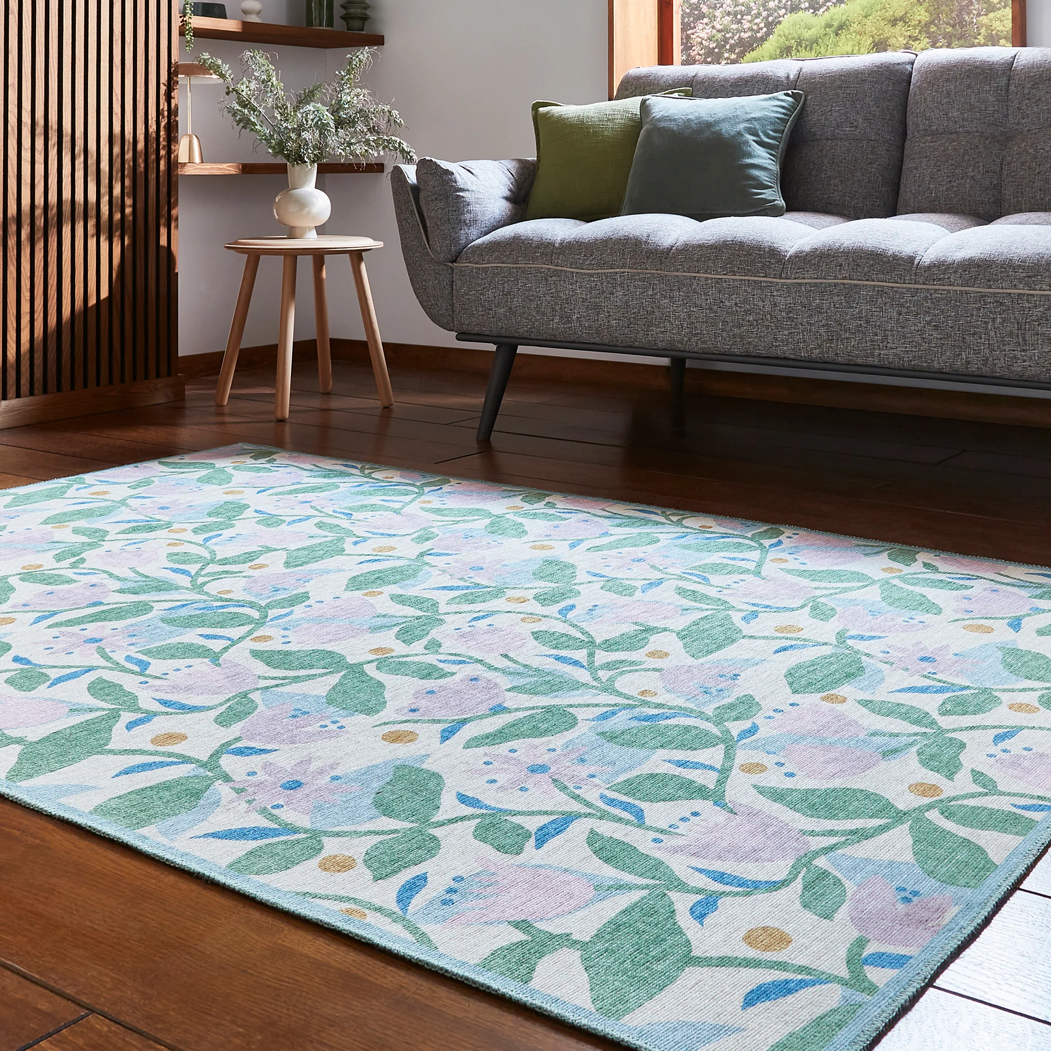 Scion Dancing Daisies Washable Rug - Image 13