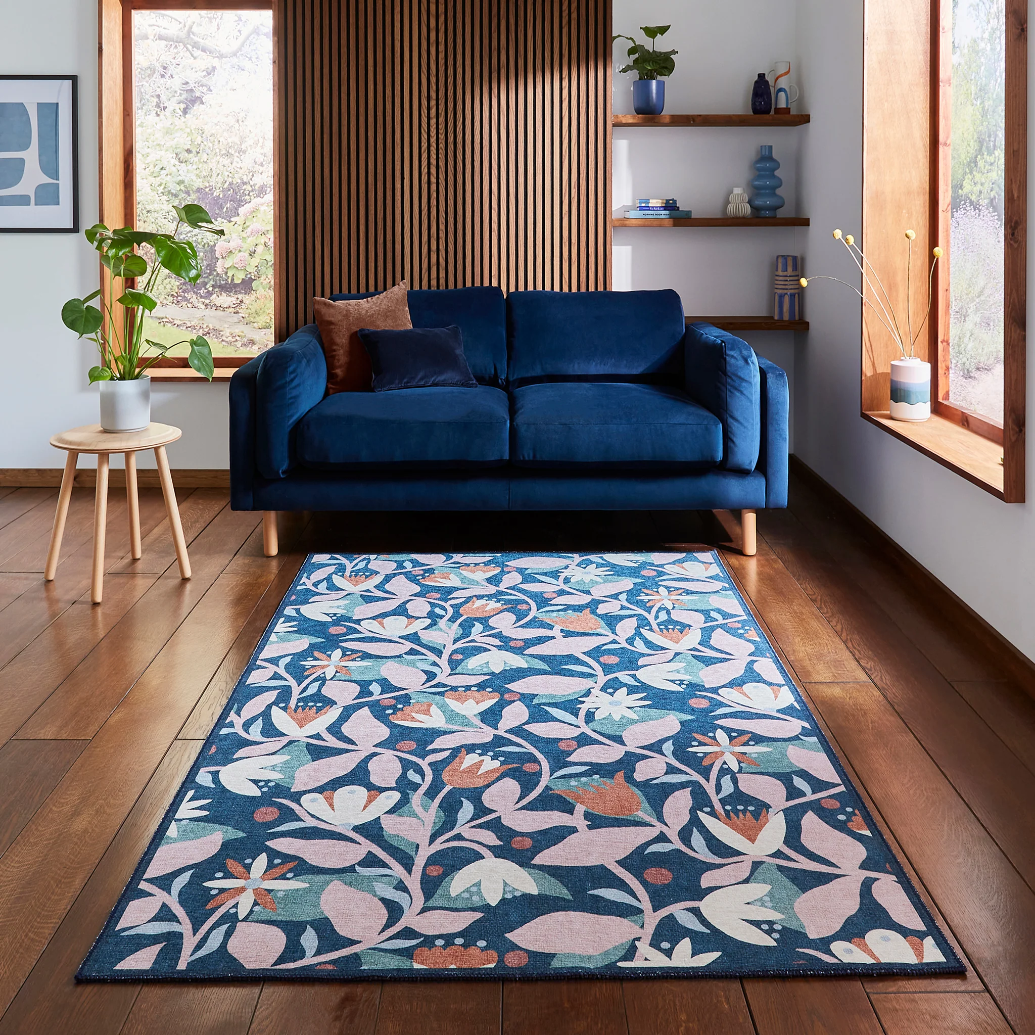 Scion Dancing Daisies Washable Rug - Image 2