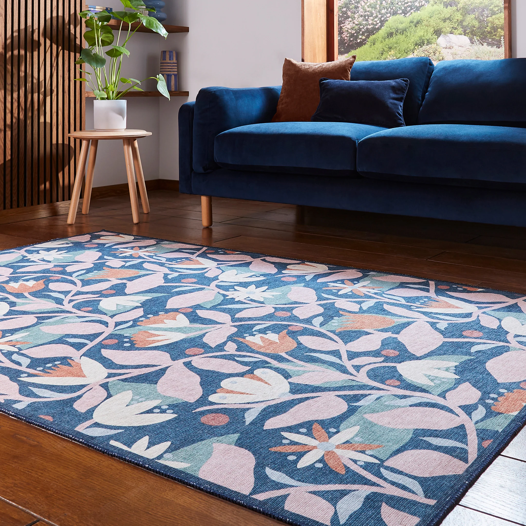 Scion Dancing Daisies Washable Rug - Image 4