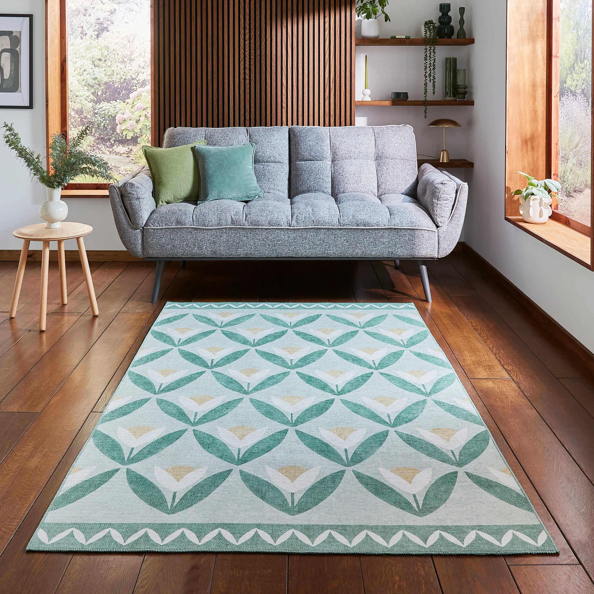 Scion Tulip Trellis Washable Rug - Image 11