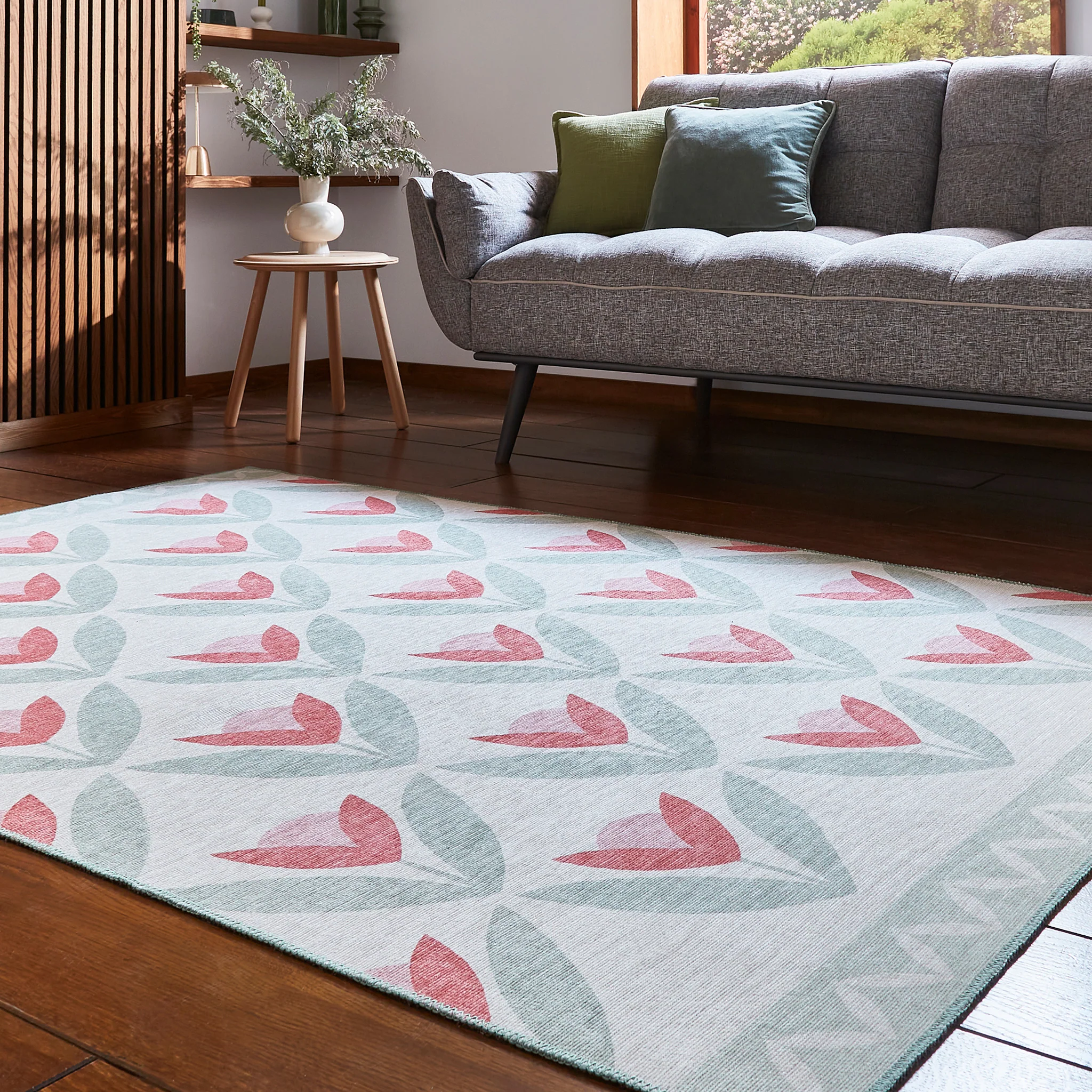 Scion Tulip Trellis Washable Rug - Image 4