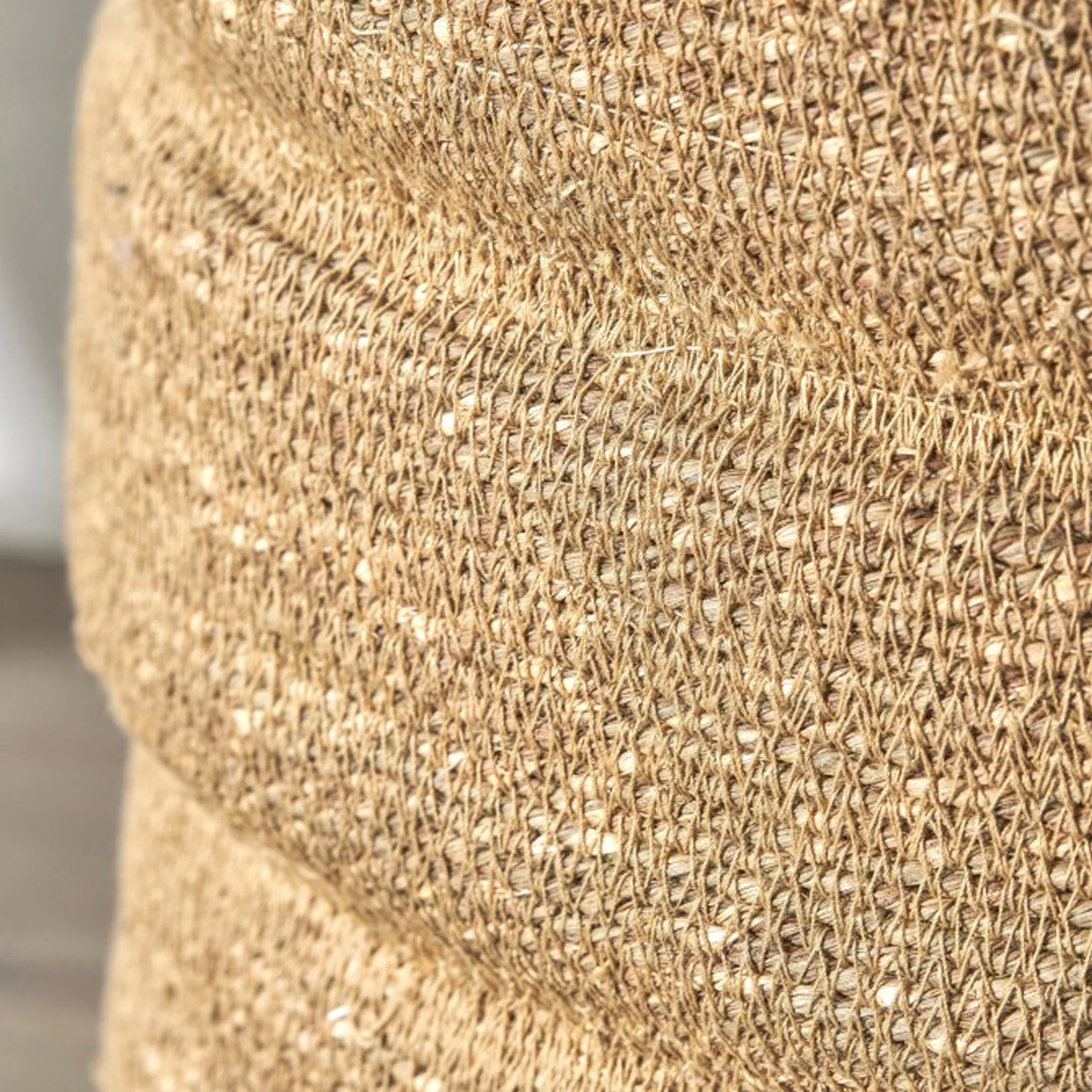 Seagrass Natural Ribbed Basket - Image 4
