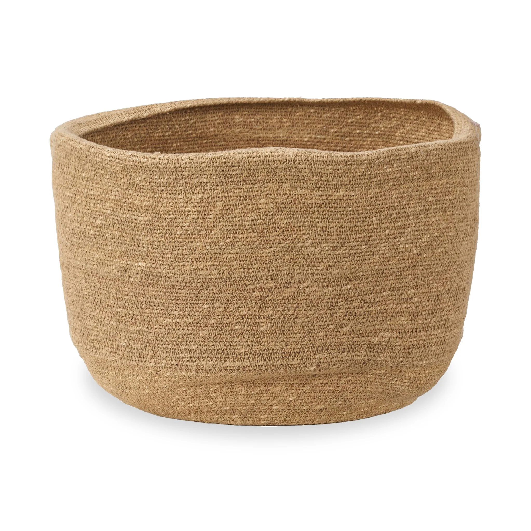 Seagrass Natural Round Basket - Image 5