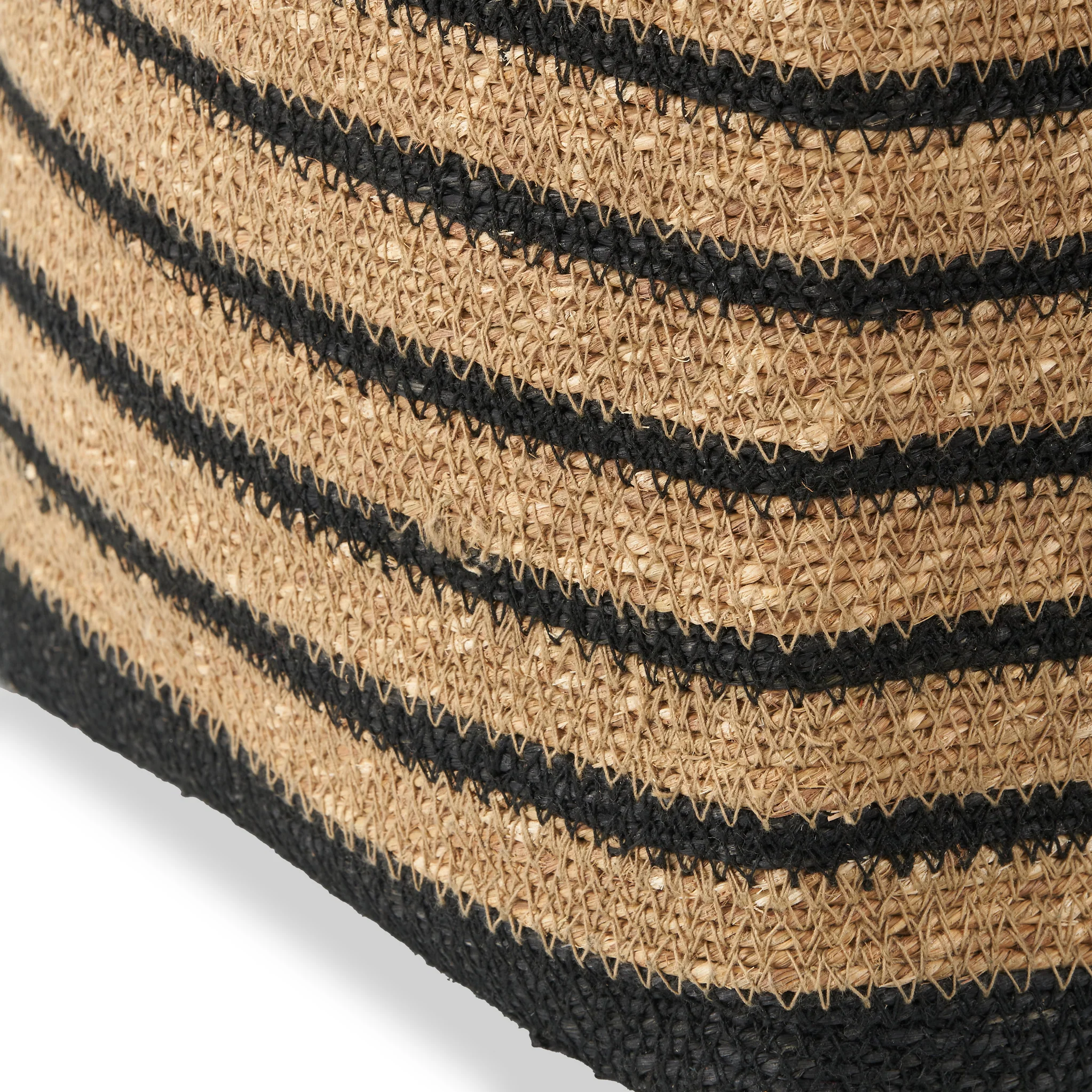 Seagrass Stripe Square Basket - Image 4