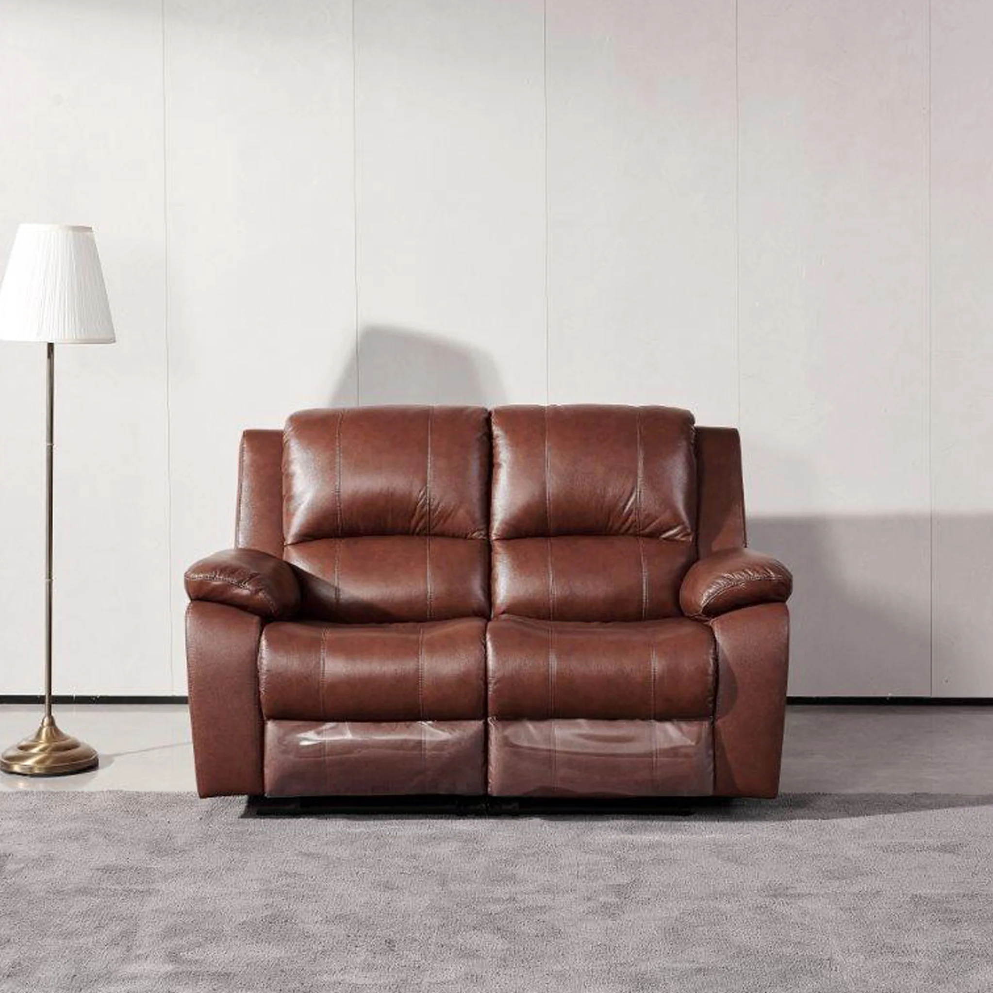 Selma Leather Power Recliner 2 Seater Sofa - Image 2