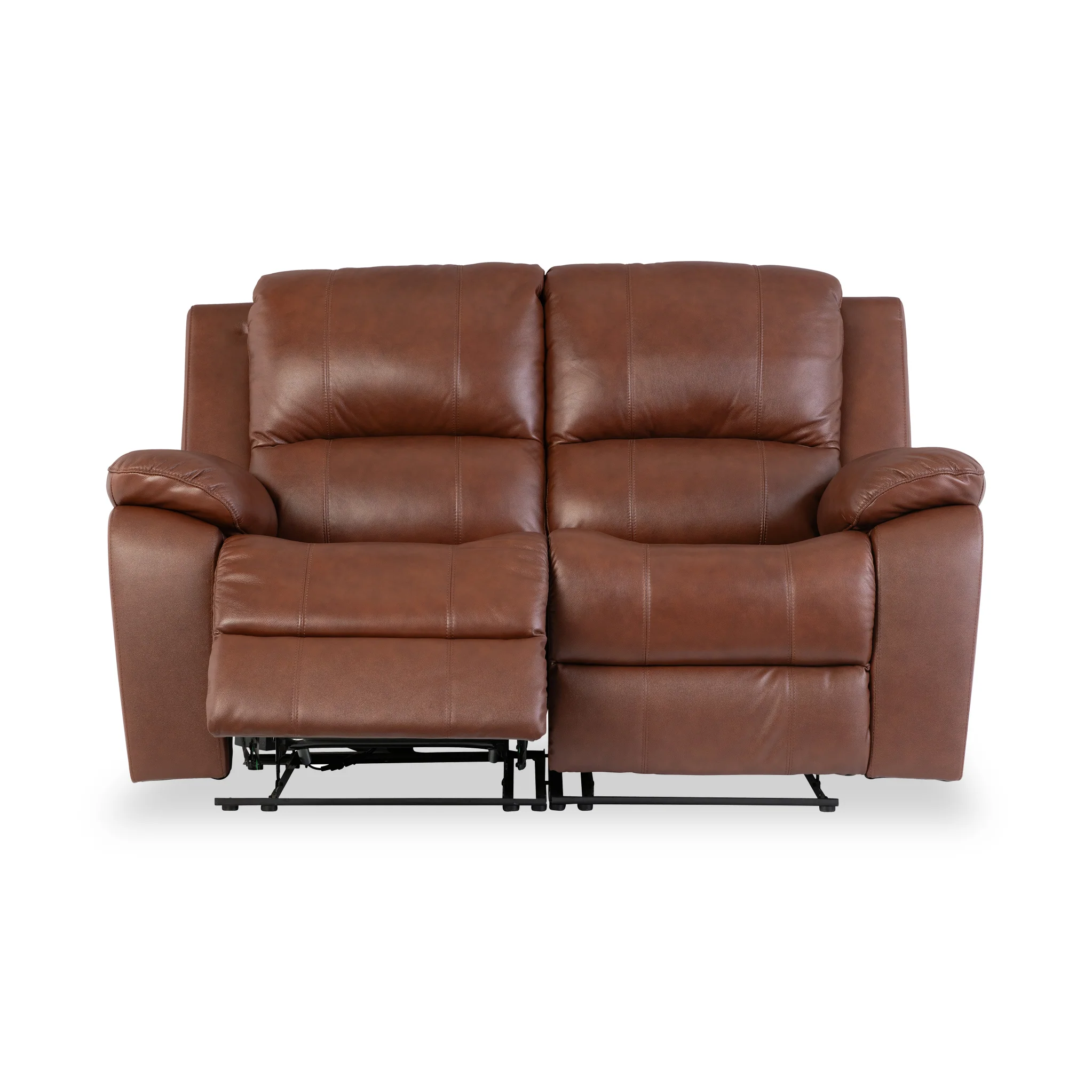 Selma Leather Power Recliner 2 Seater Sofa - Image 4