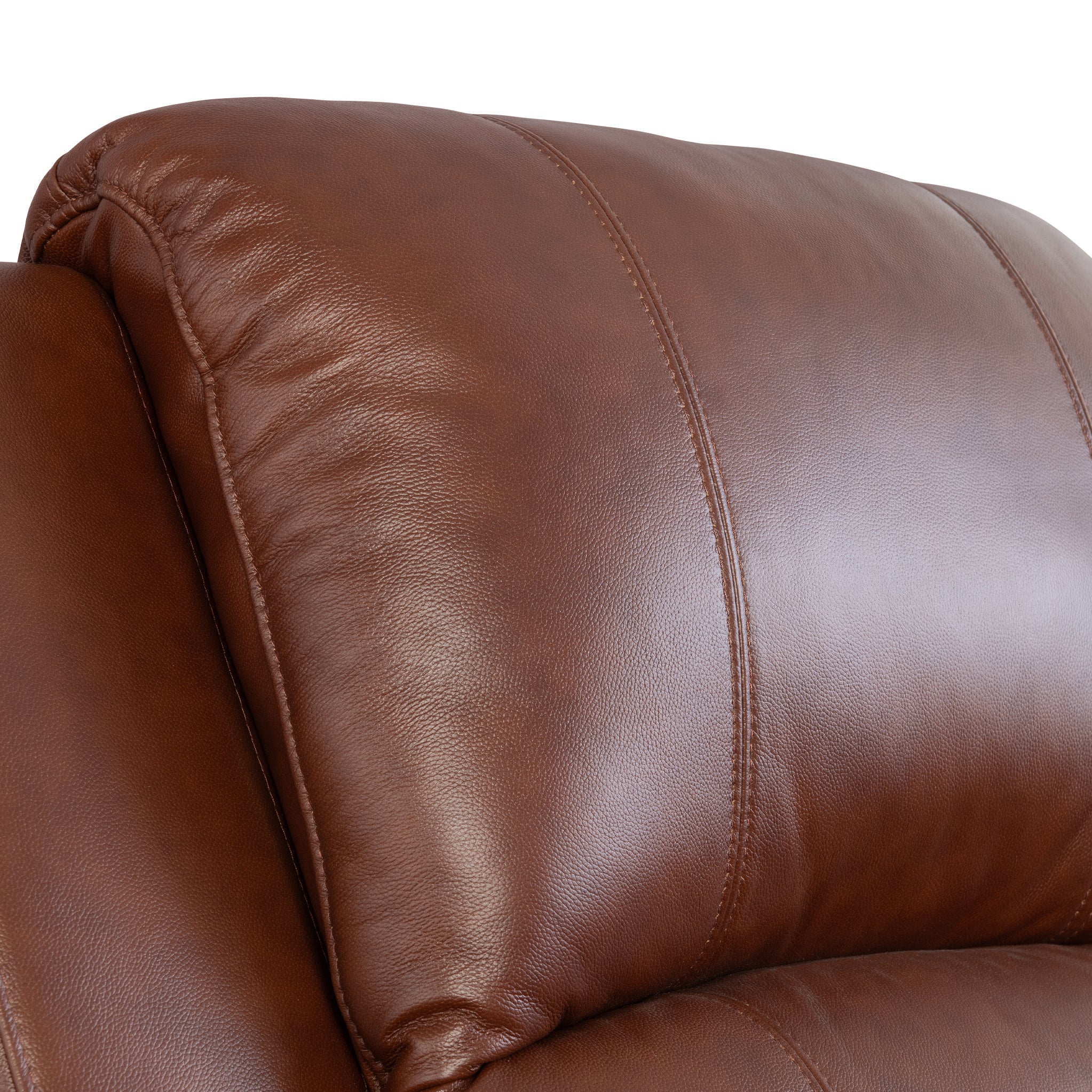 Selma Leather Power Recliner Armchair - Image 4