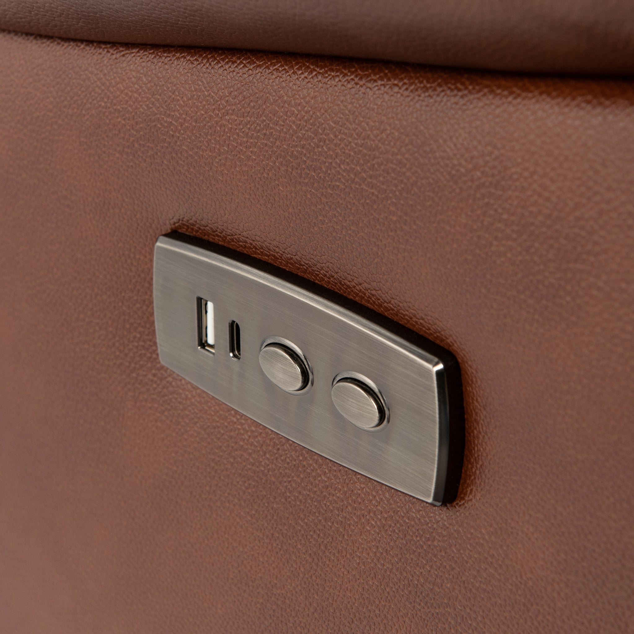 Selma Leather Power Recliner Armchair - Image 5